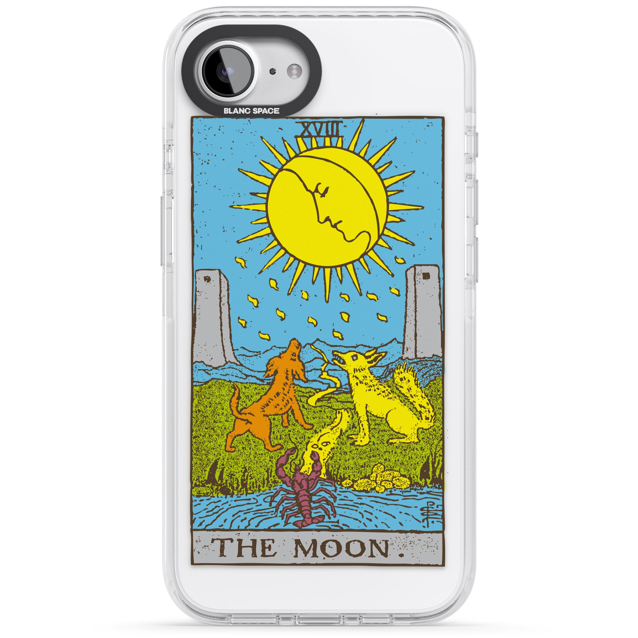 Personalised The Moon Tarot Card (Color)
