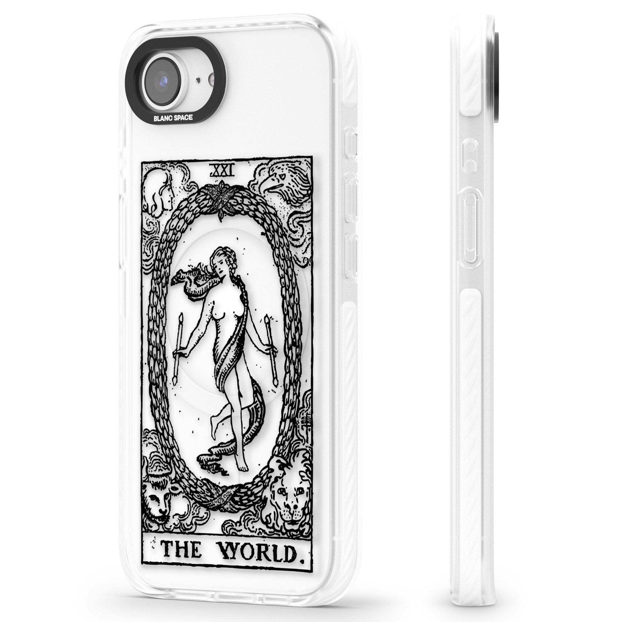 Personalised The World Tarot Card (Clear)