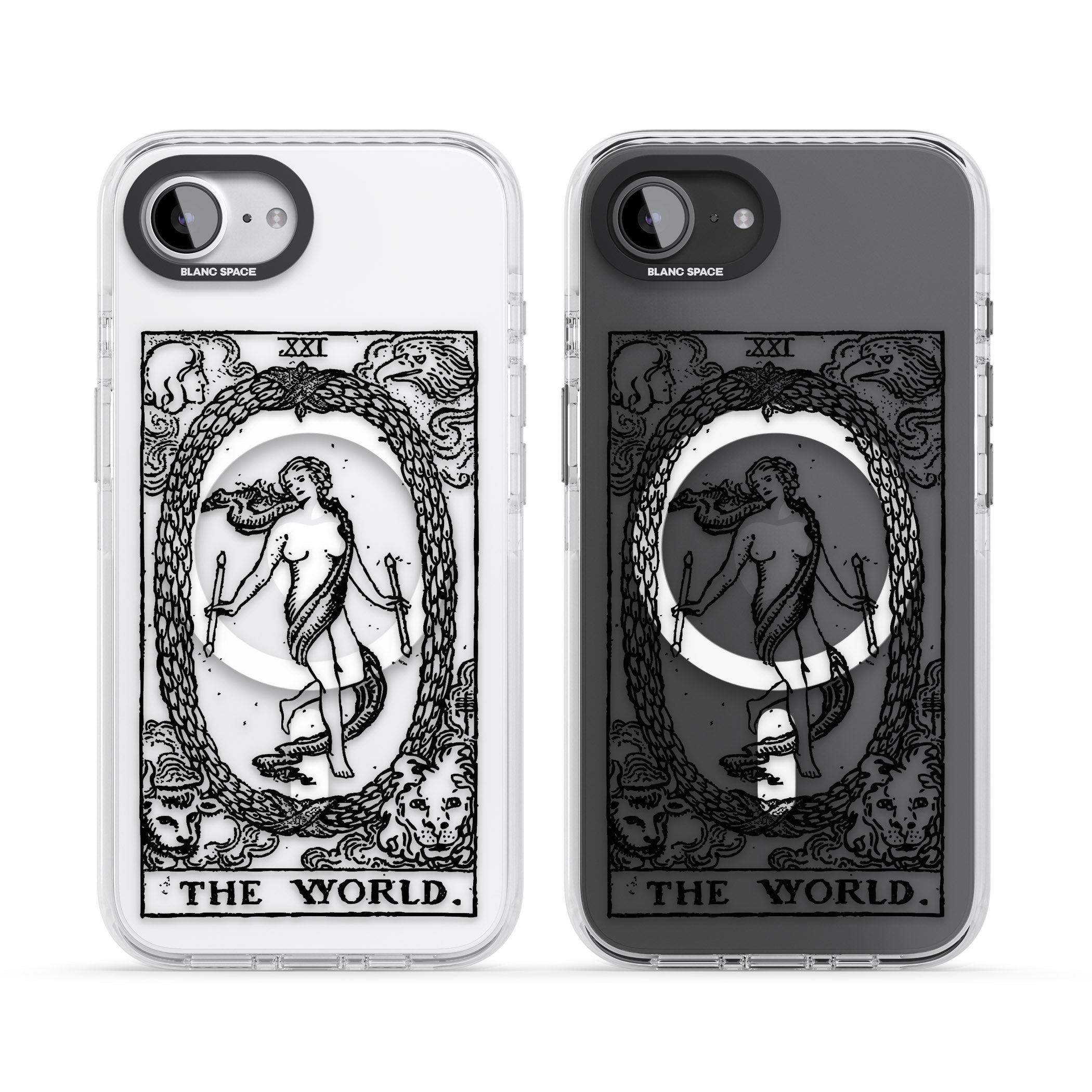 Personalised The World Tarot Card (Clear)