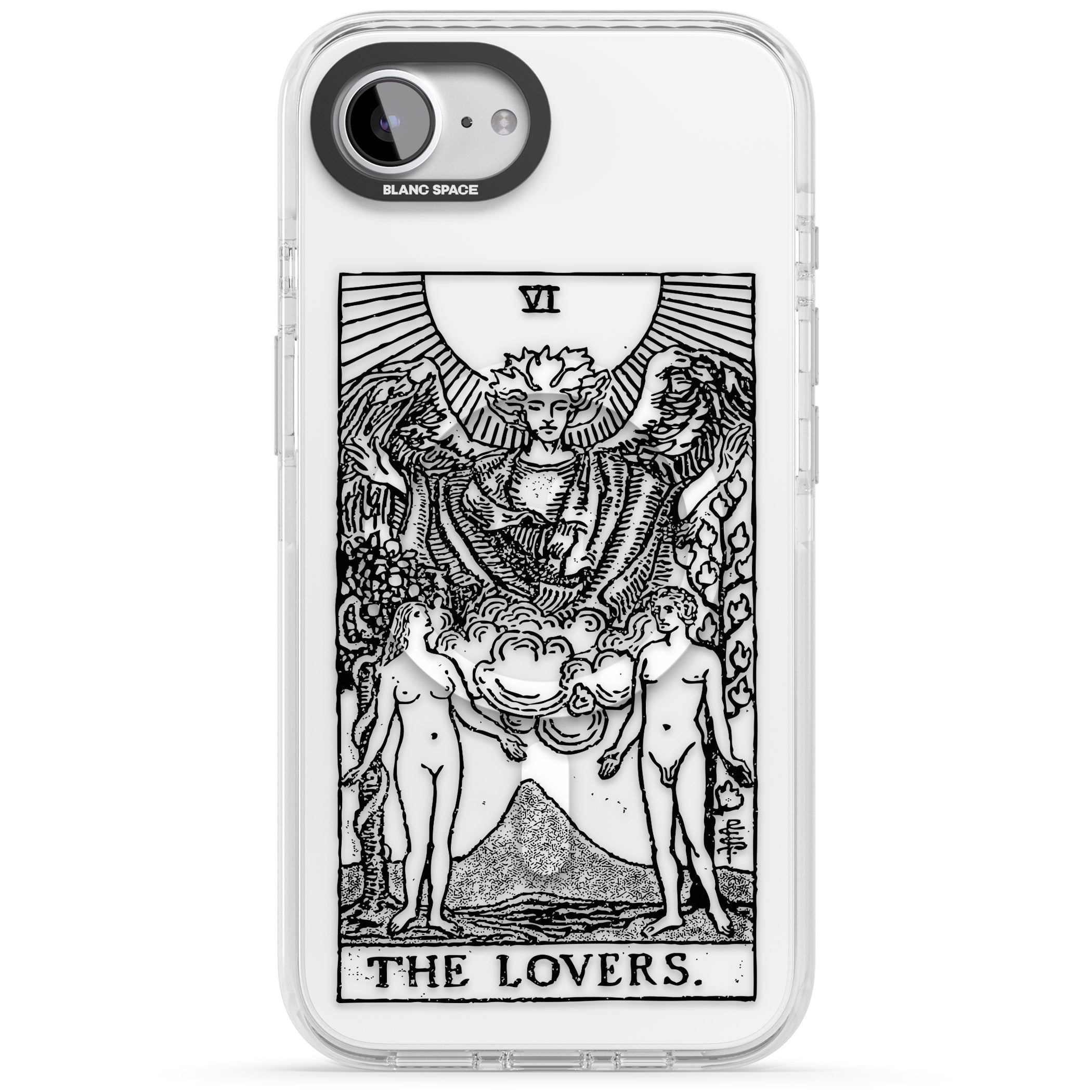 Personalised The Lovers Tarot Card (Clear)