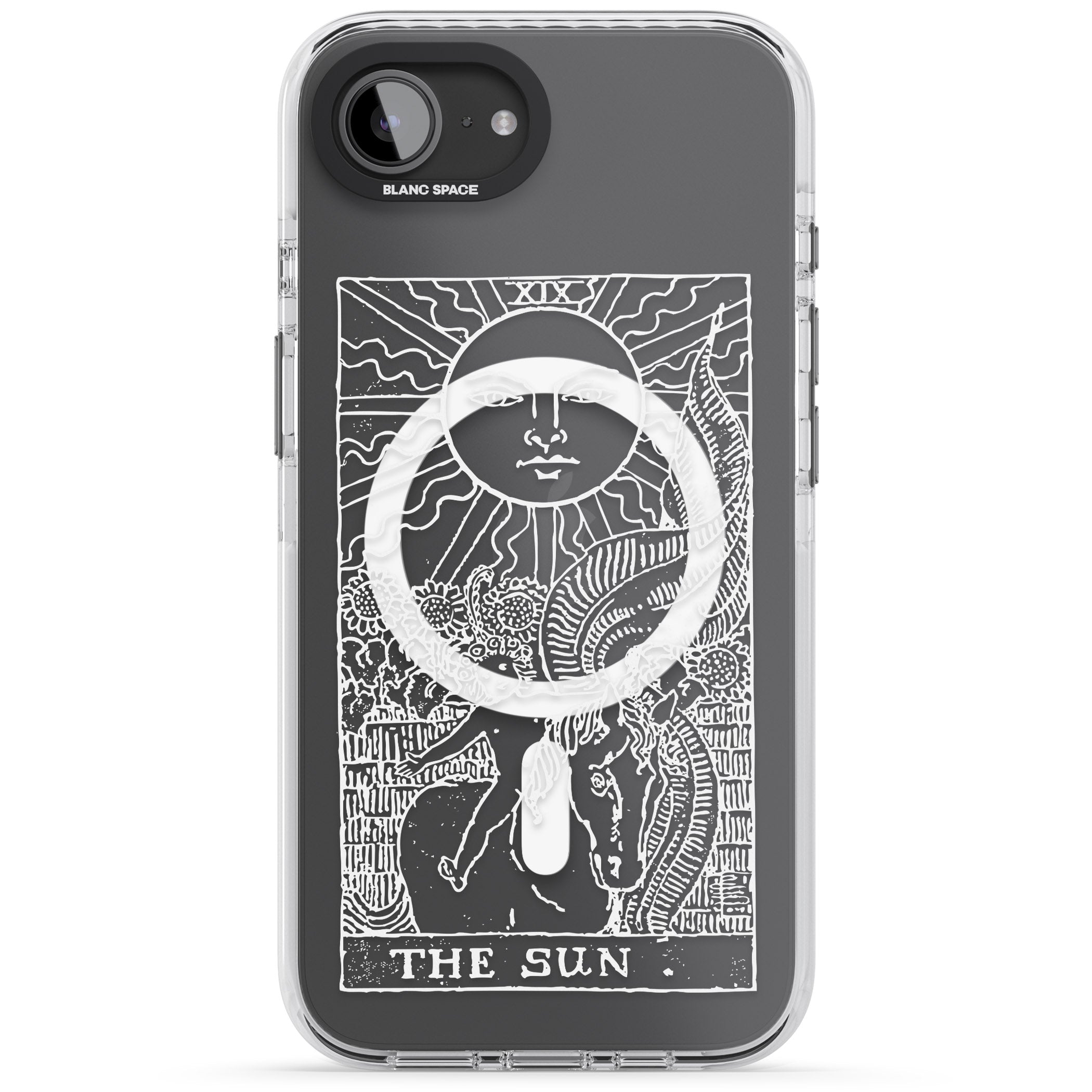 Personalised The Sun Tarot Card (White)
