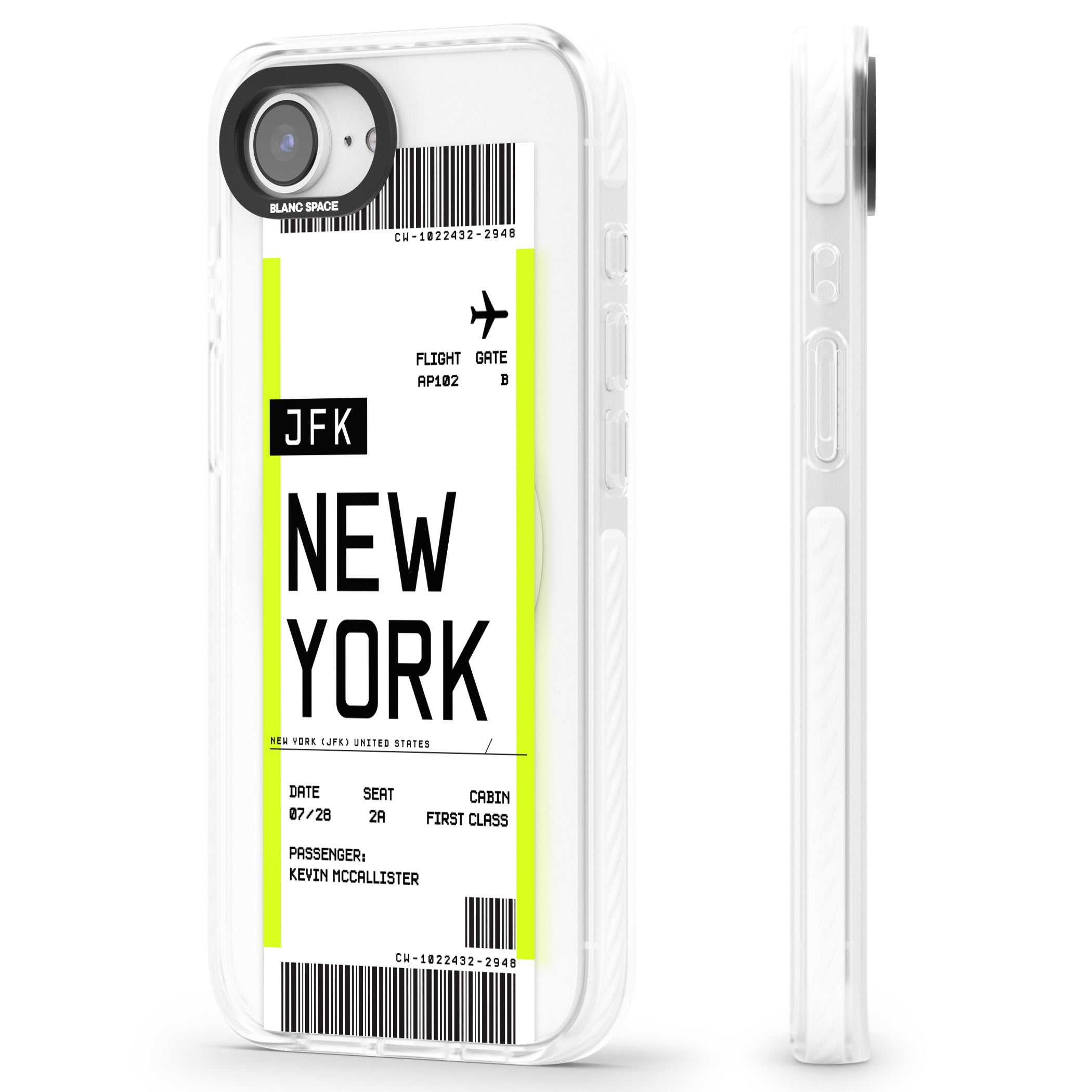 Personalised New York Boarding Pass