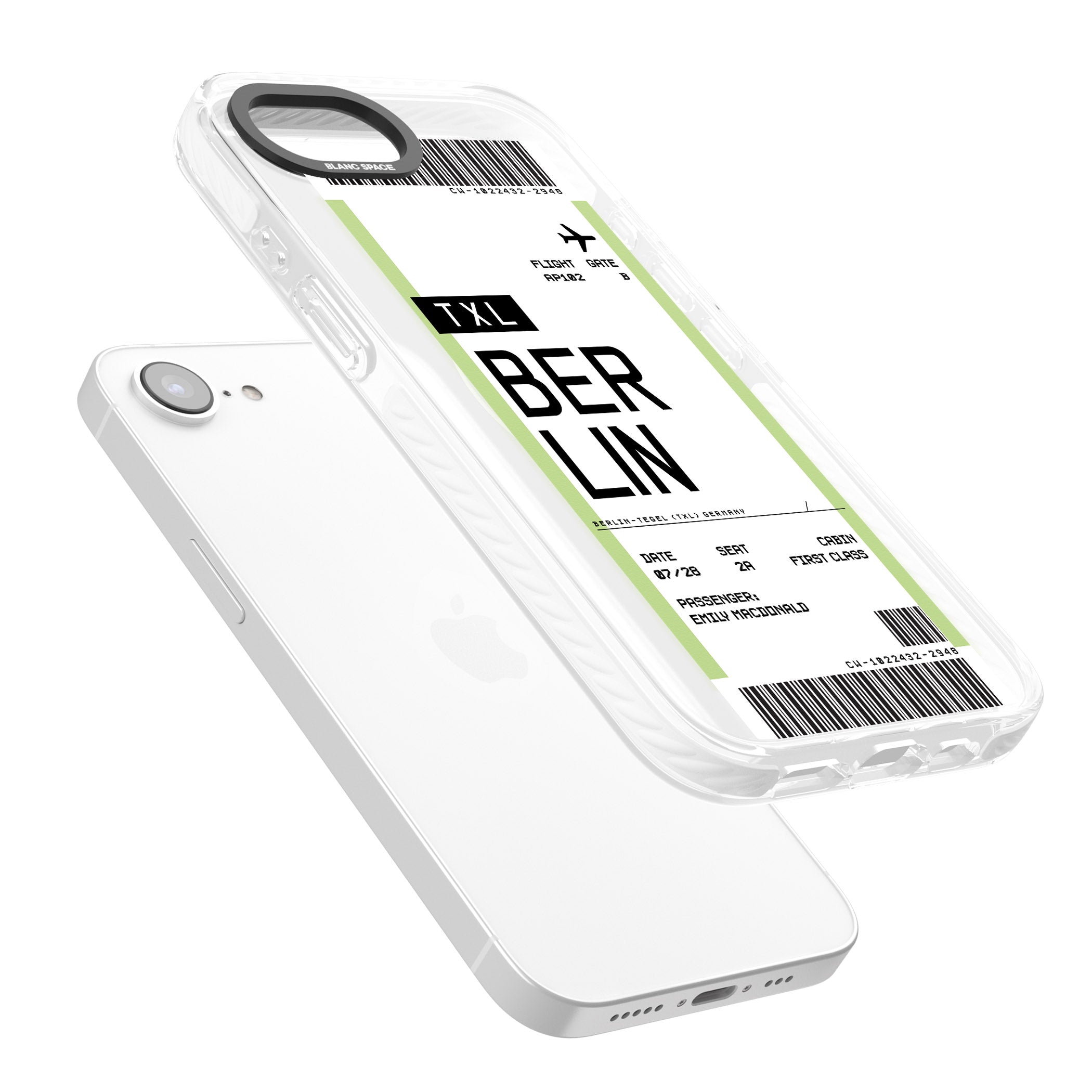Personalised Berlin Boarding Pass
