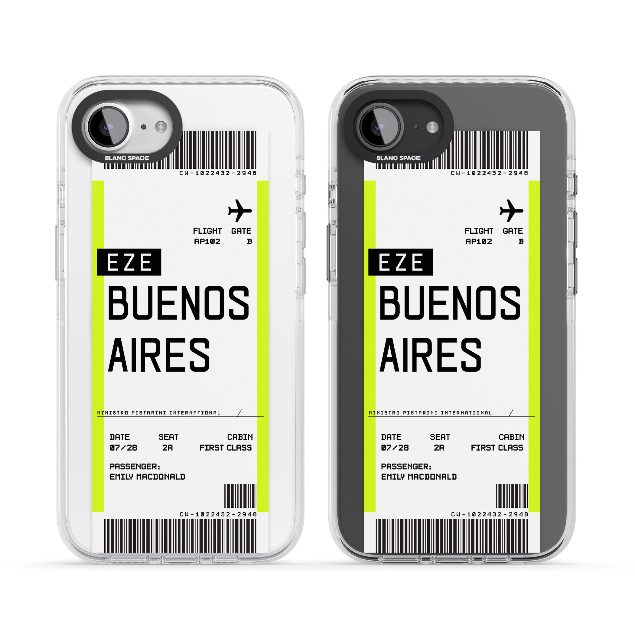 Personalised Buenos Aires Boarding Pass