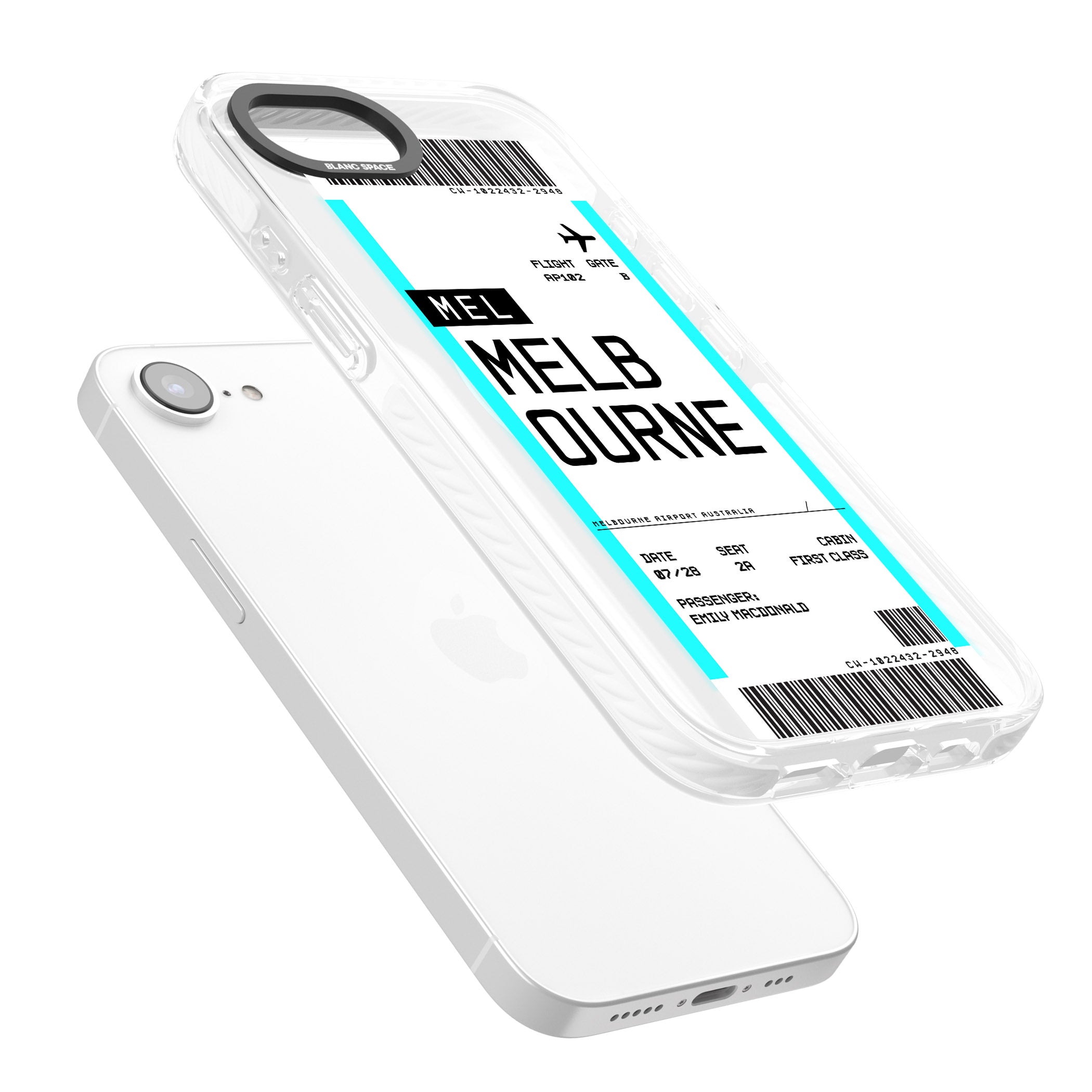 Personalised Melbourne Boarding Pass