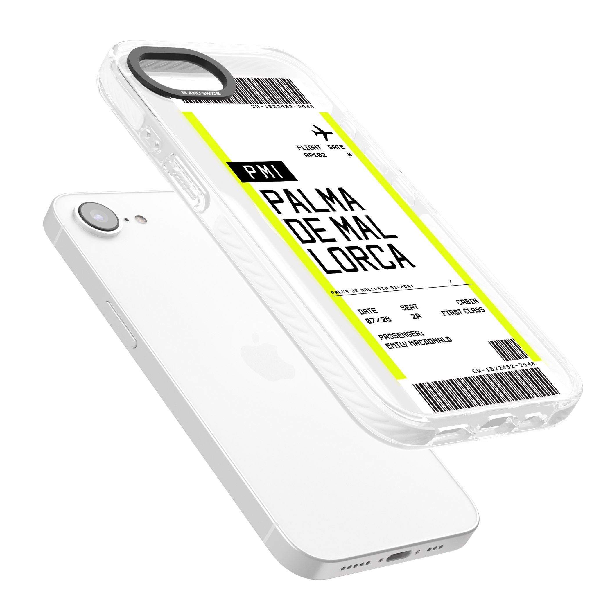 Personalised Palma De Mallorca Boarding Pass