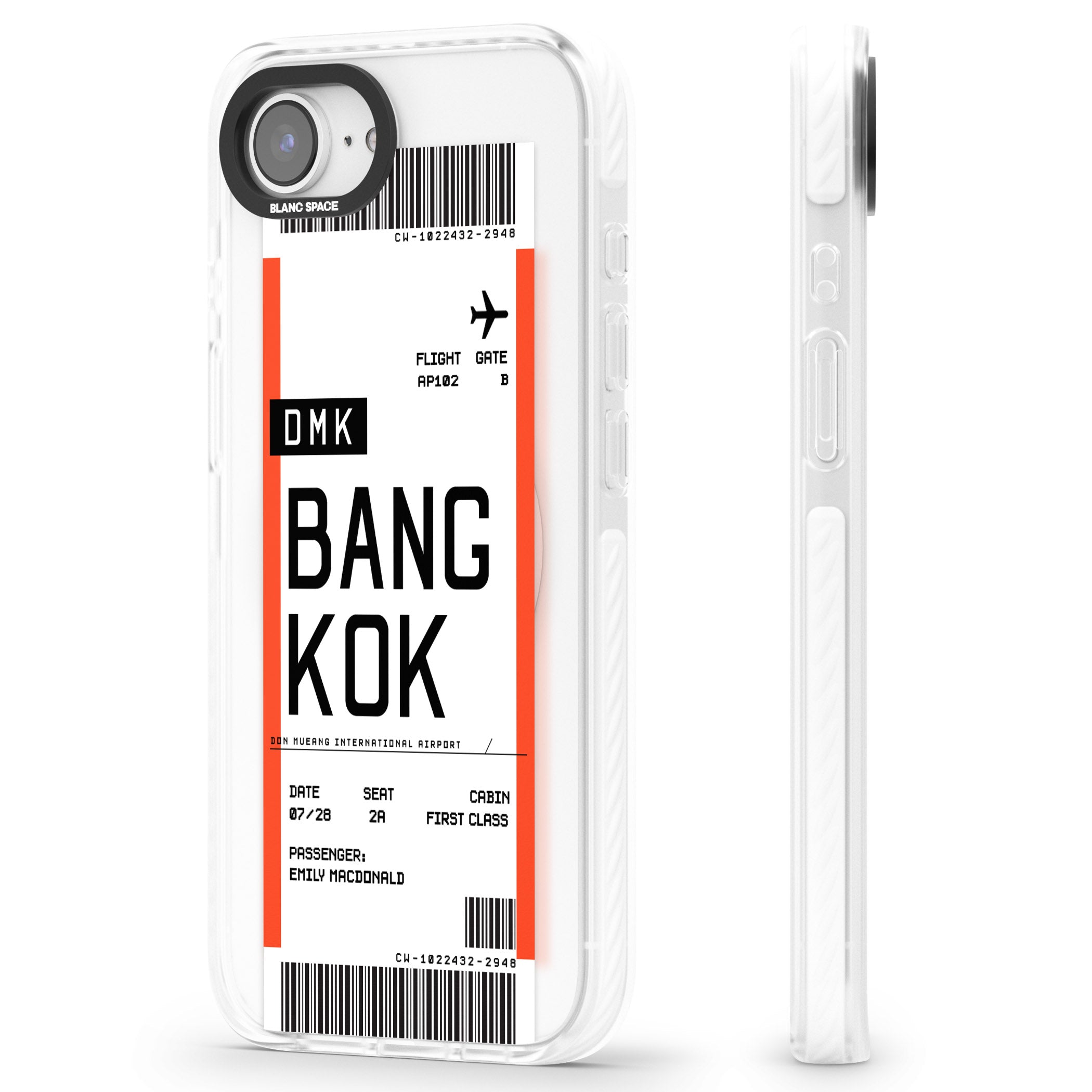 Personalised Bangkok Boarding Pass