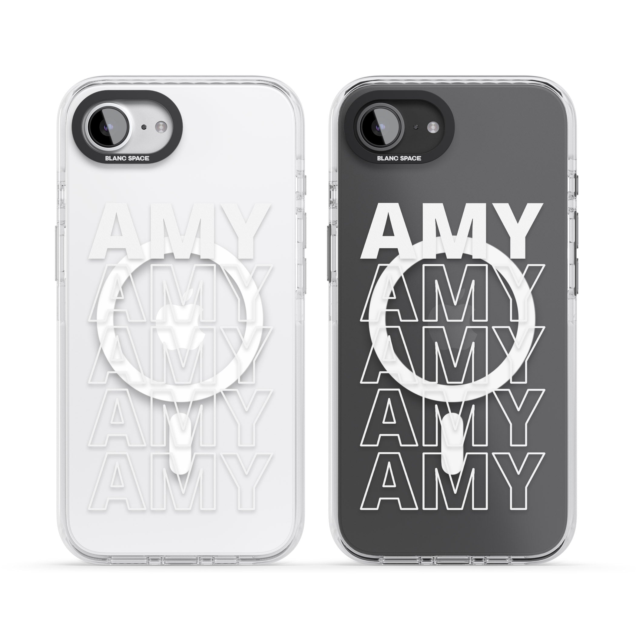 Personalised Bold Name Repeated