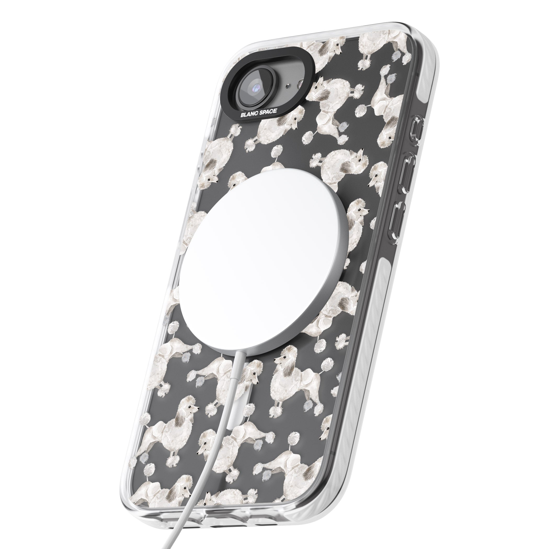 Poodle Watercolor Pattern