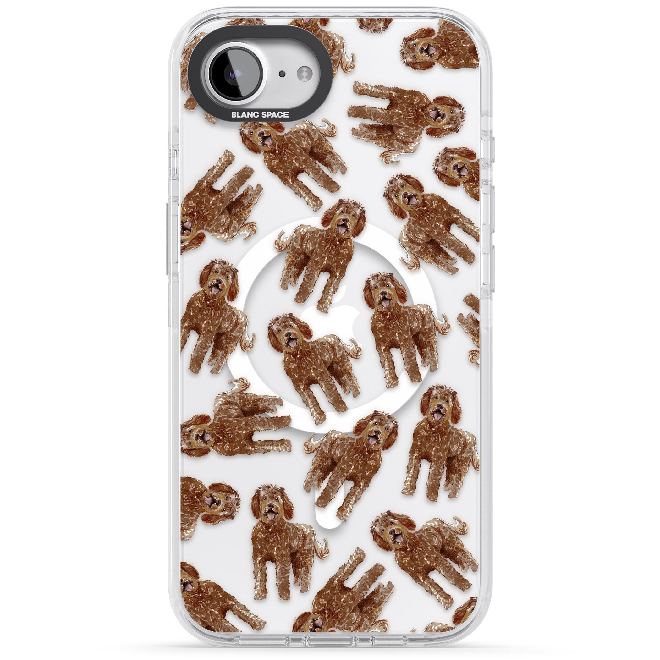 Labradoodle Brown Pattern