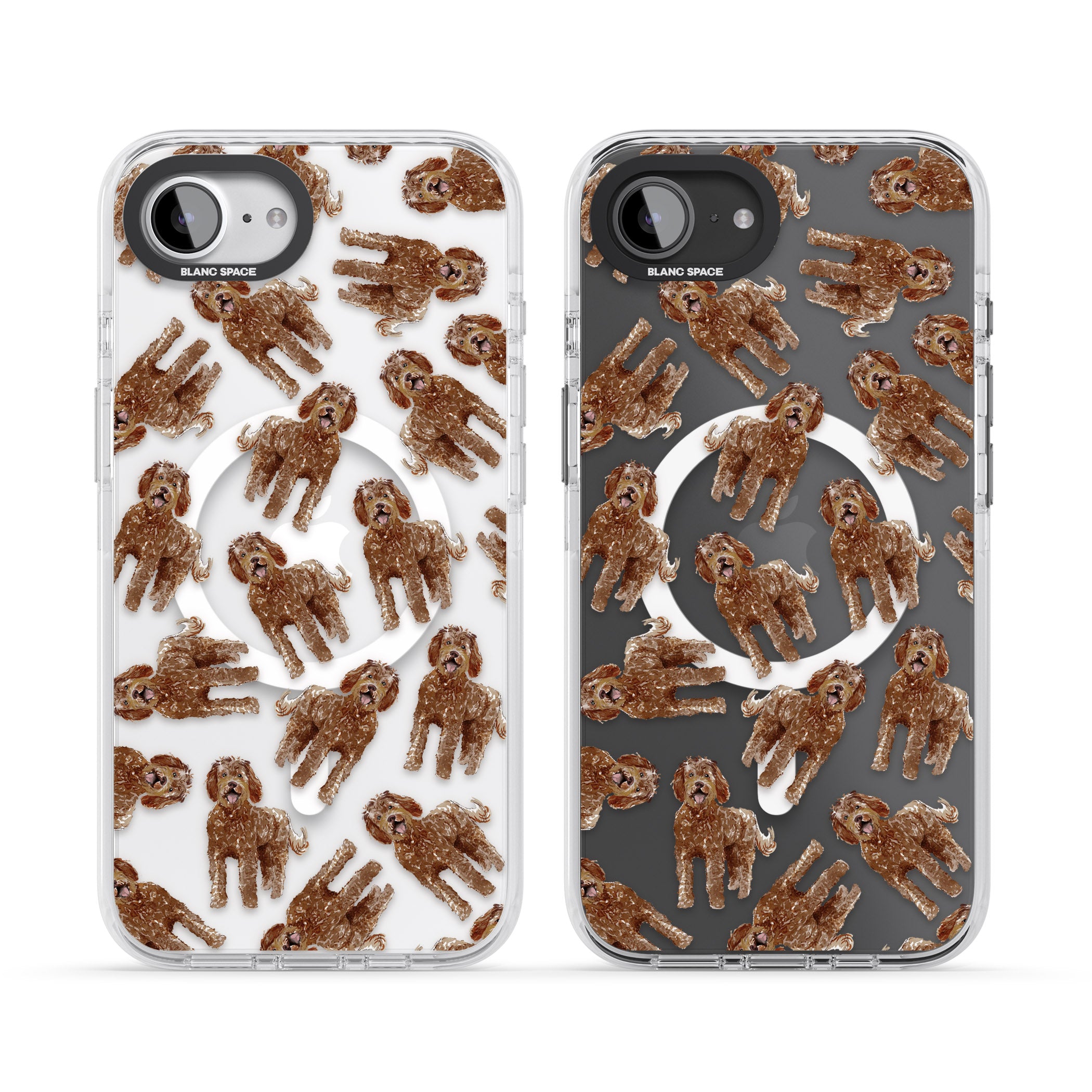 Labradoodle Brown Pattern