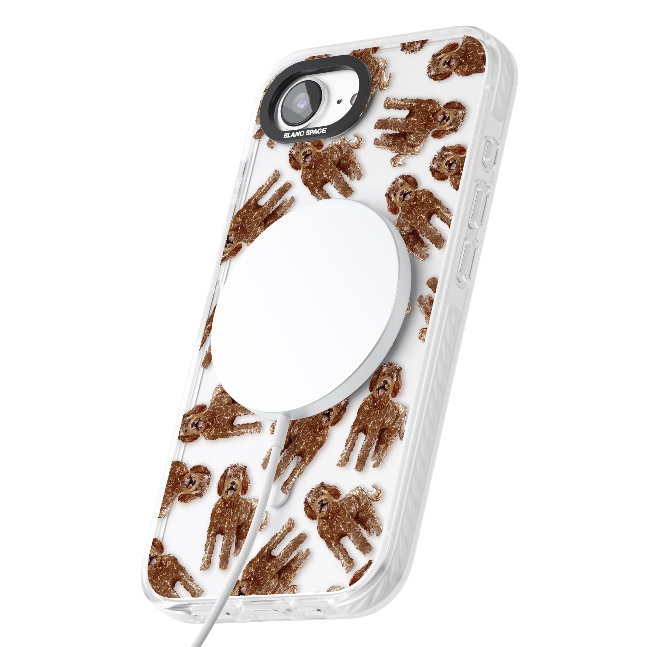 Labradoodle Brown Pattern