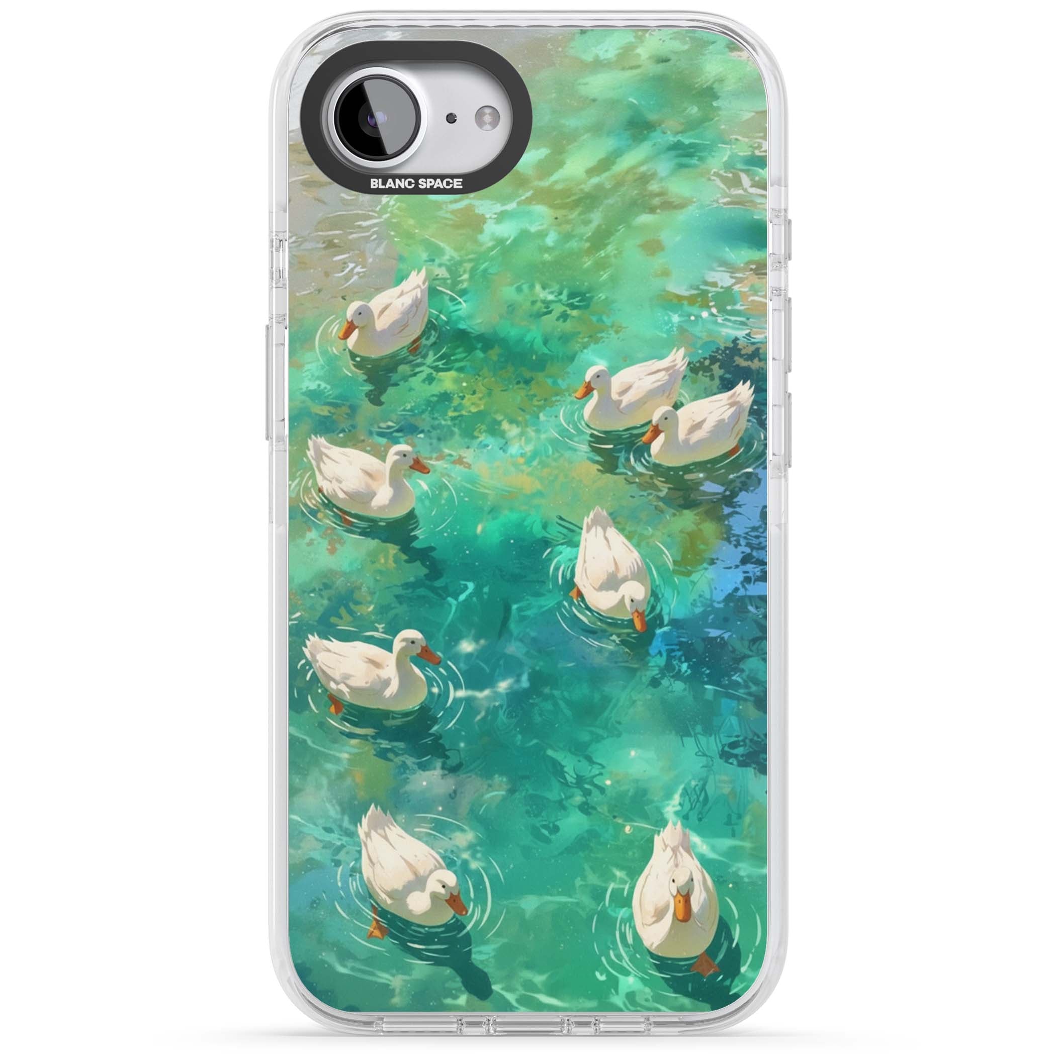 Ducks In The Pond for her iPhone case | Impact Magsafe case for iPhone 16e, iPhone 17e
