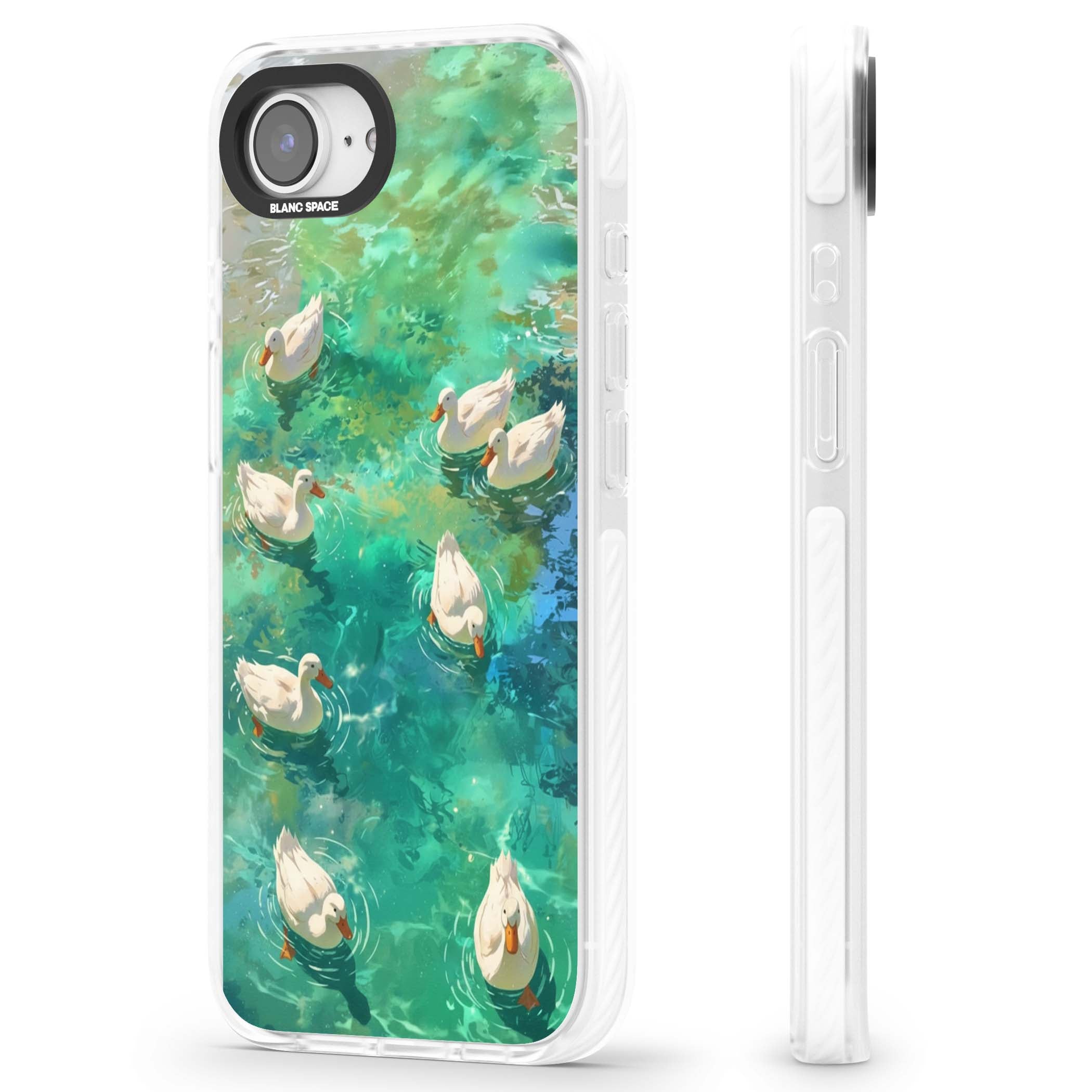 Ducks In The Pond for her iPhone case | Impact Magsafe case for iPhone 16e, iPhone 17e