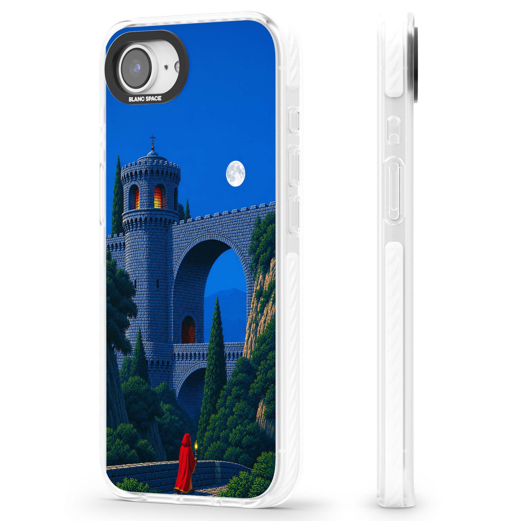 Castle Walls art iPhone case | Impact Magsafe case for iPhone 16e, iPhone 17e