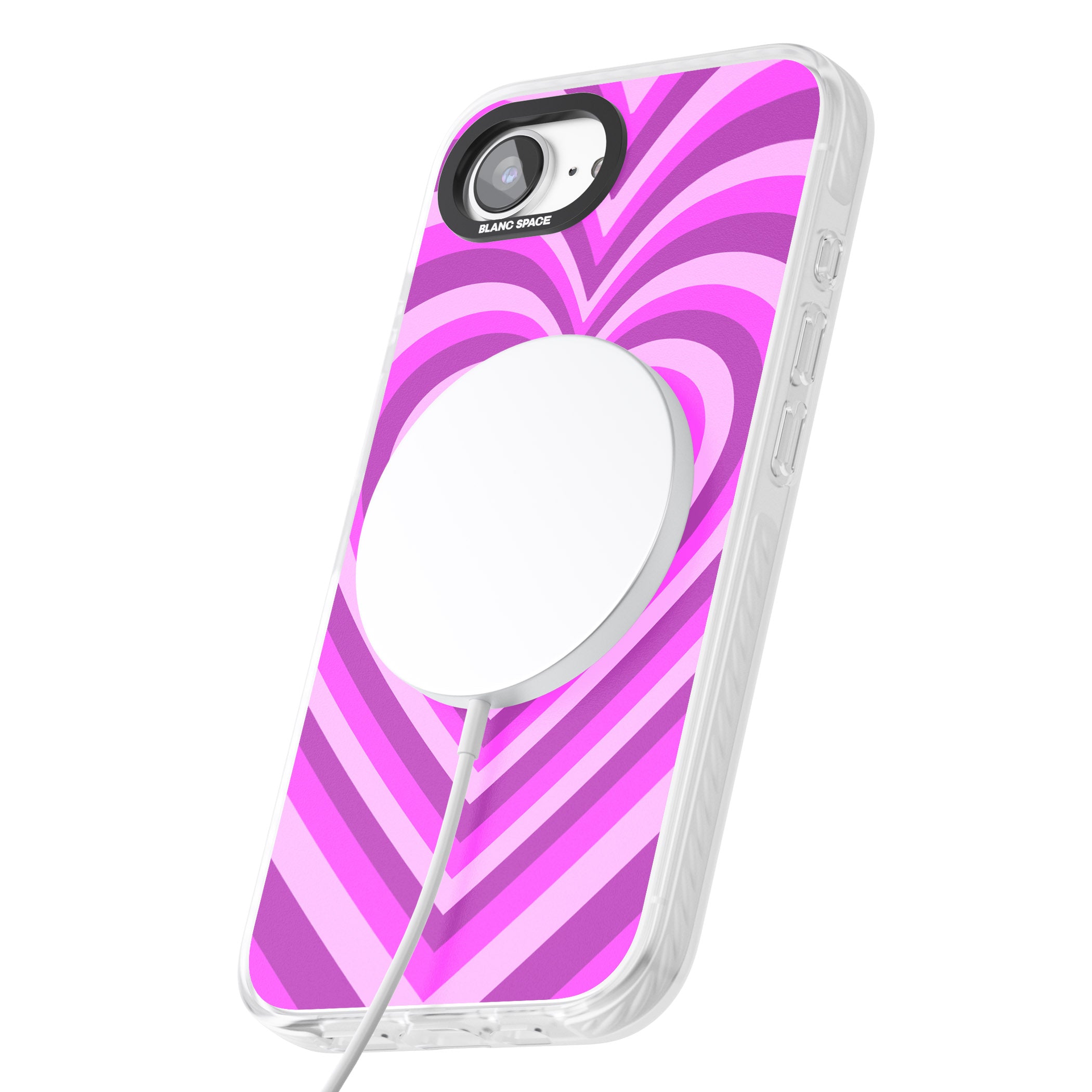 Pink Heart Illusion