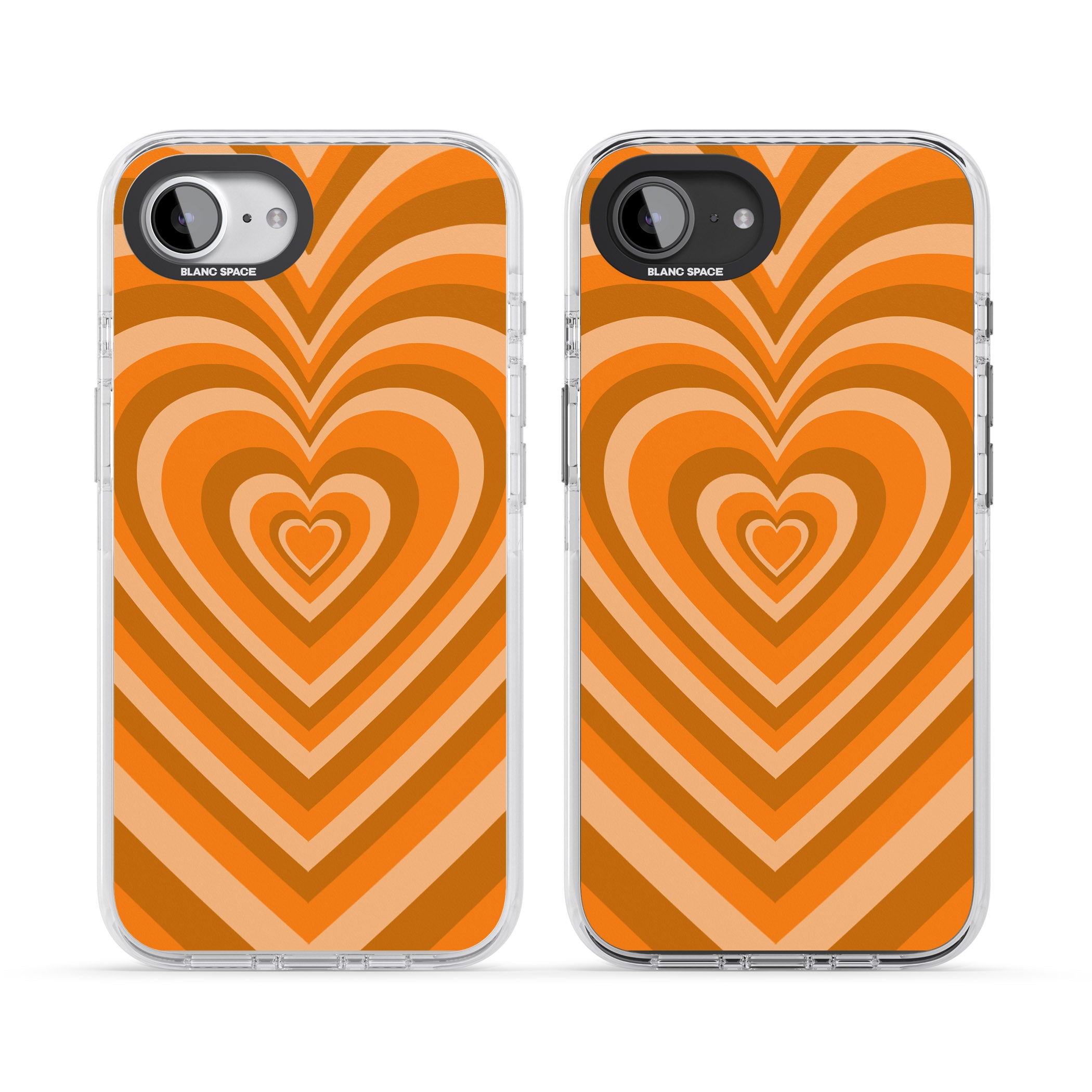 Orange Heart Illusion