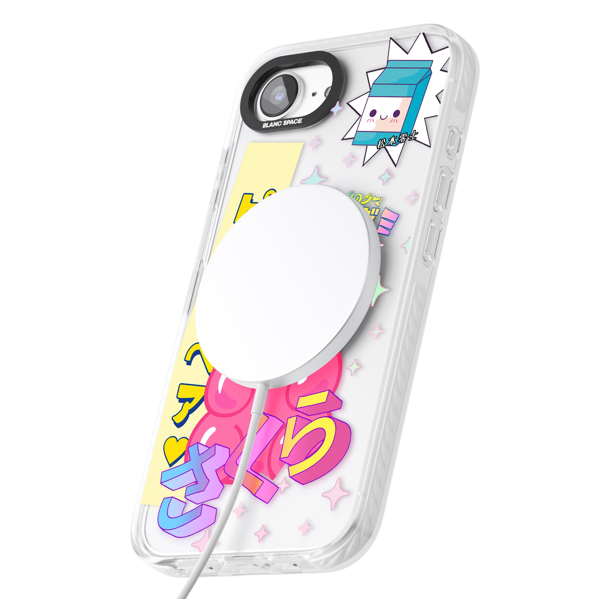 Kawaii Pink Bear Collage