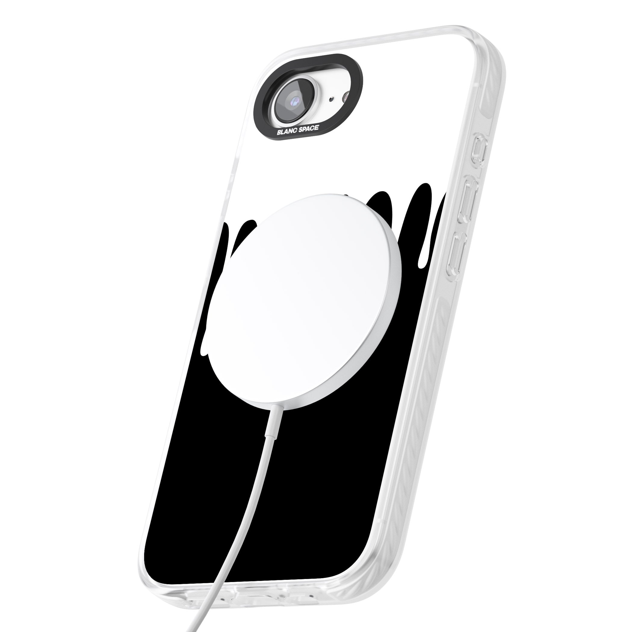 Melted Effect: White & Black