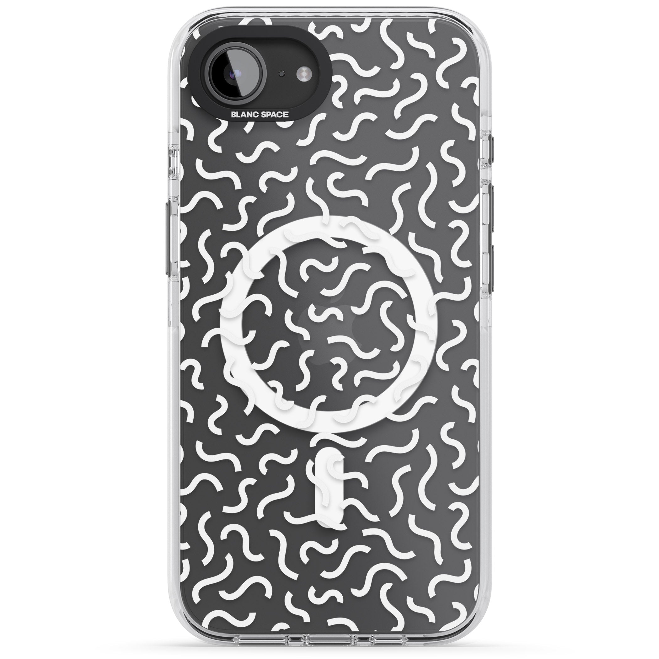 Black & White Wavy Pattern