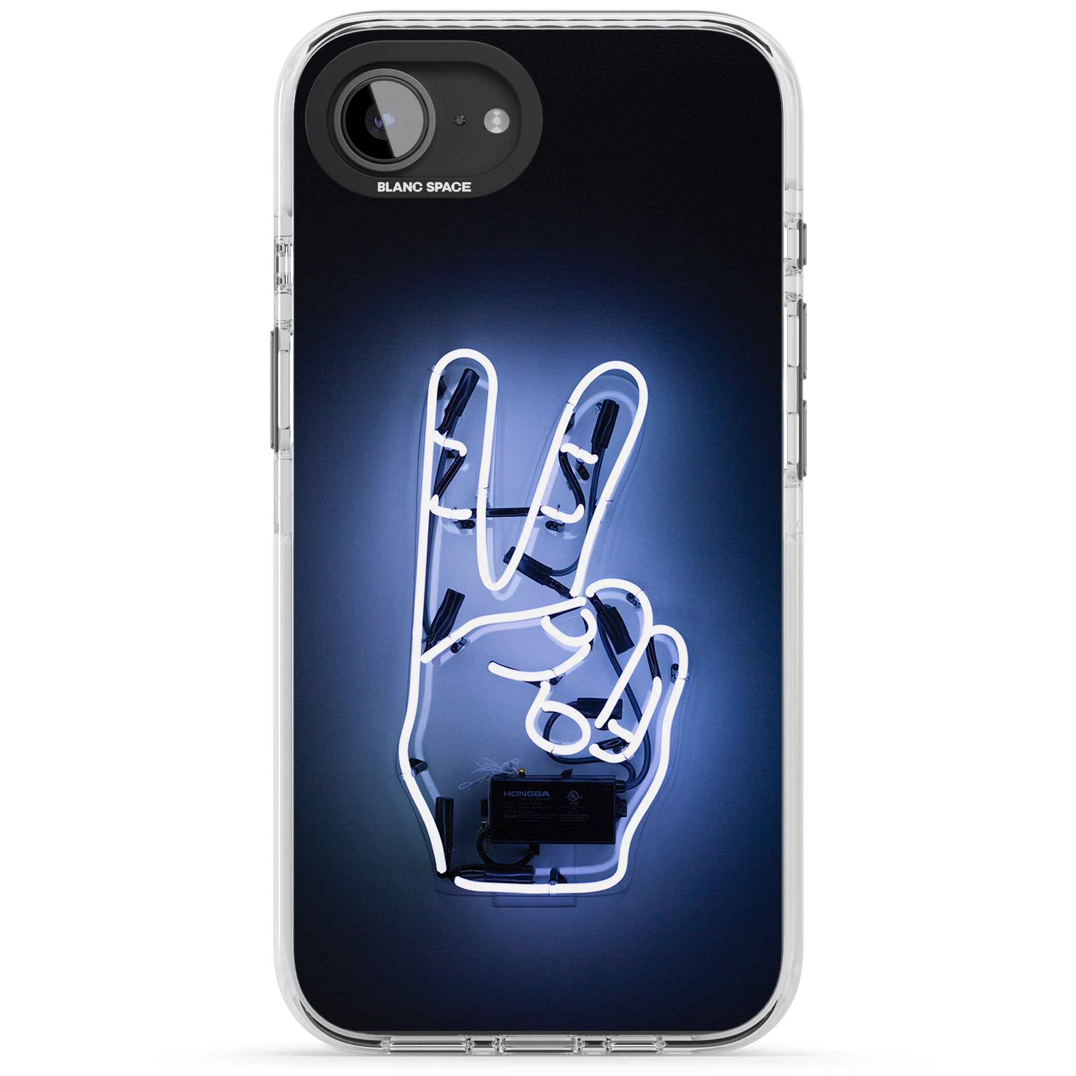 Neon Peace Sign