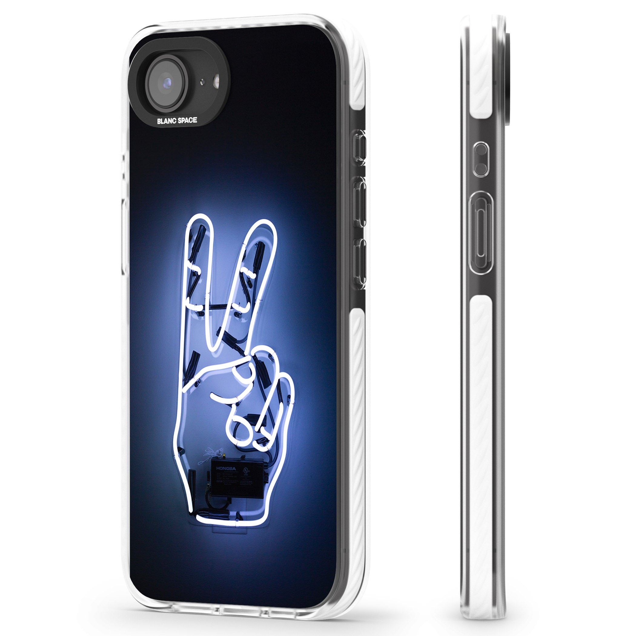 Neon Peace Sign