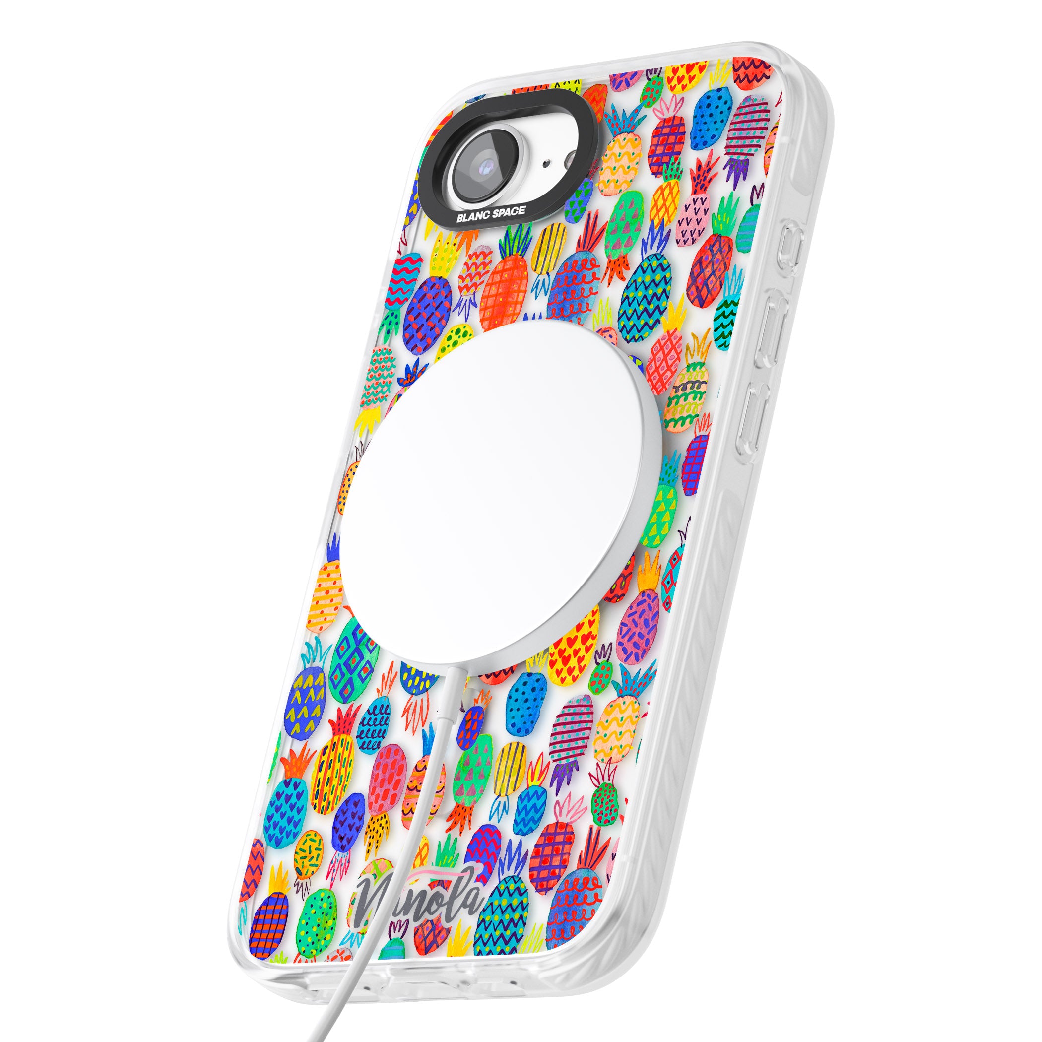 Vibrant Pineapple Pattern