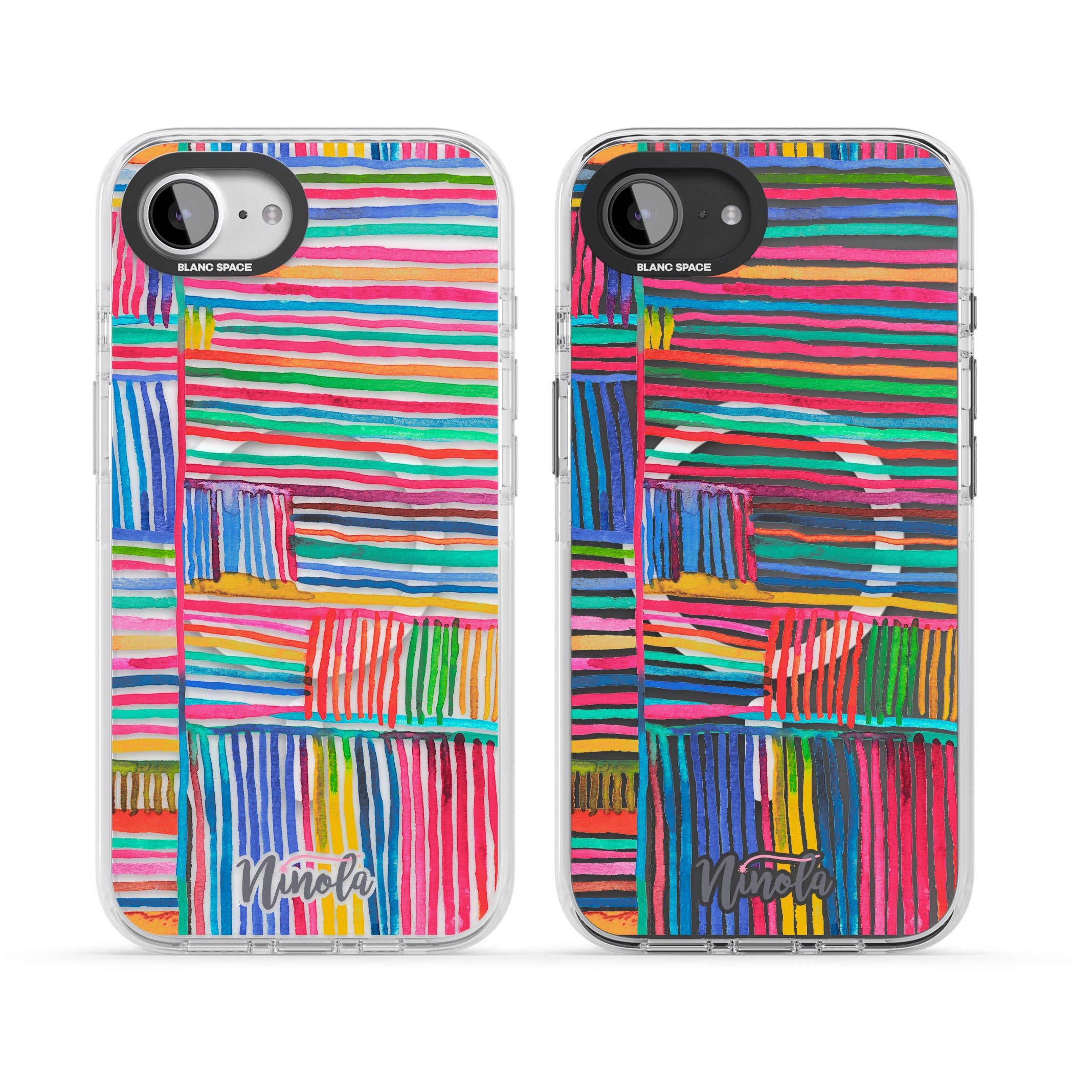 Vibrant Watercolor Lines