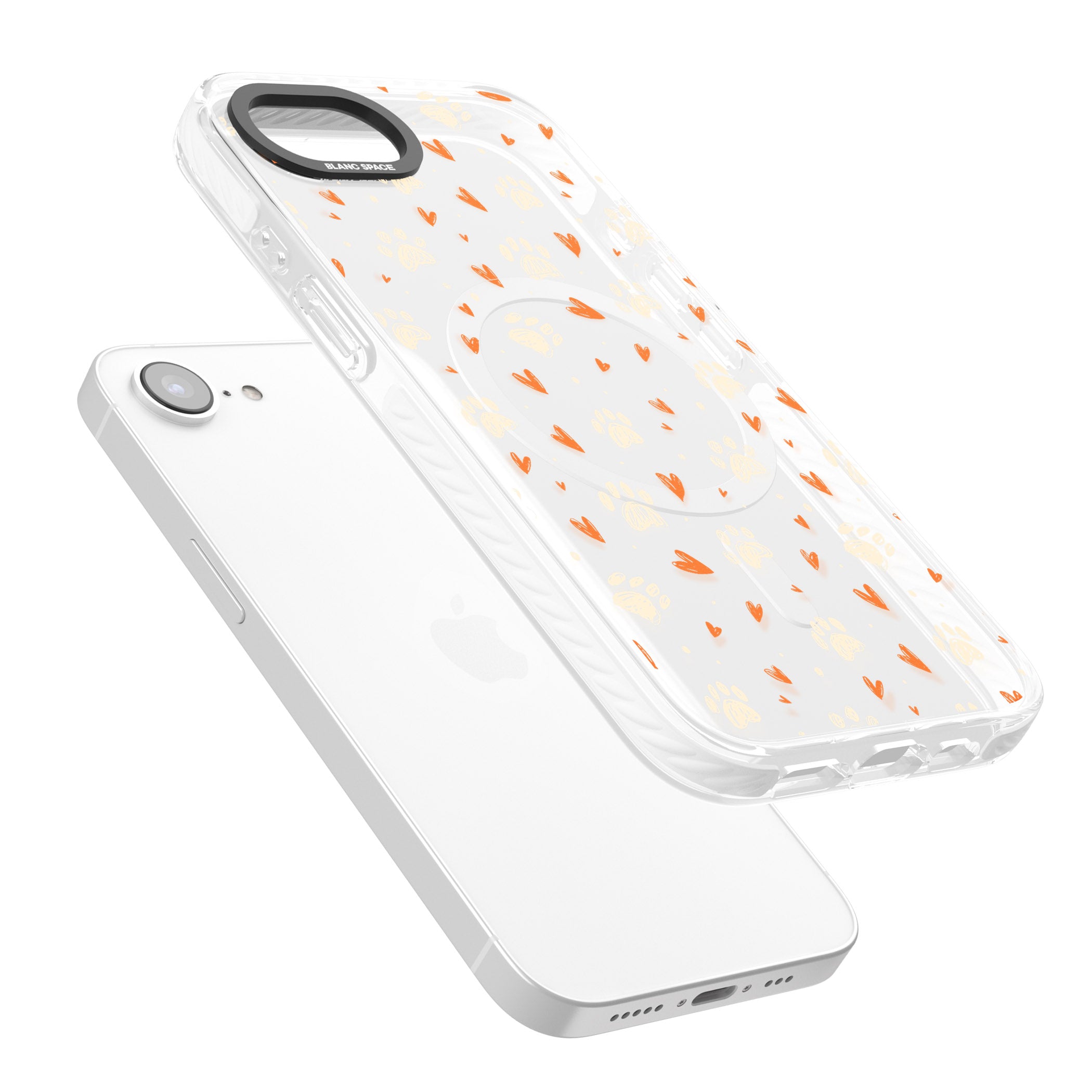 Paws And Hearts Pattern