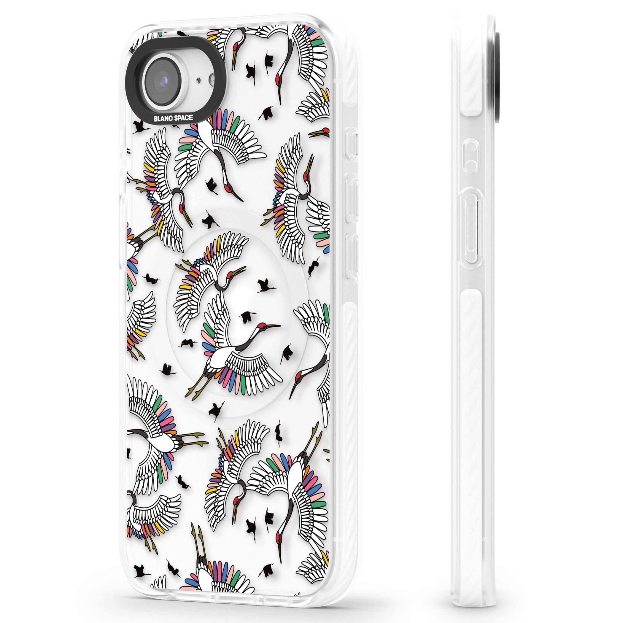 Colourful Crane Pattern