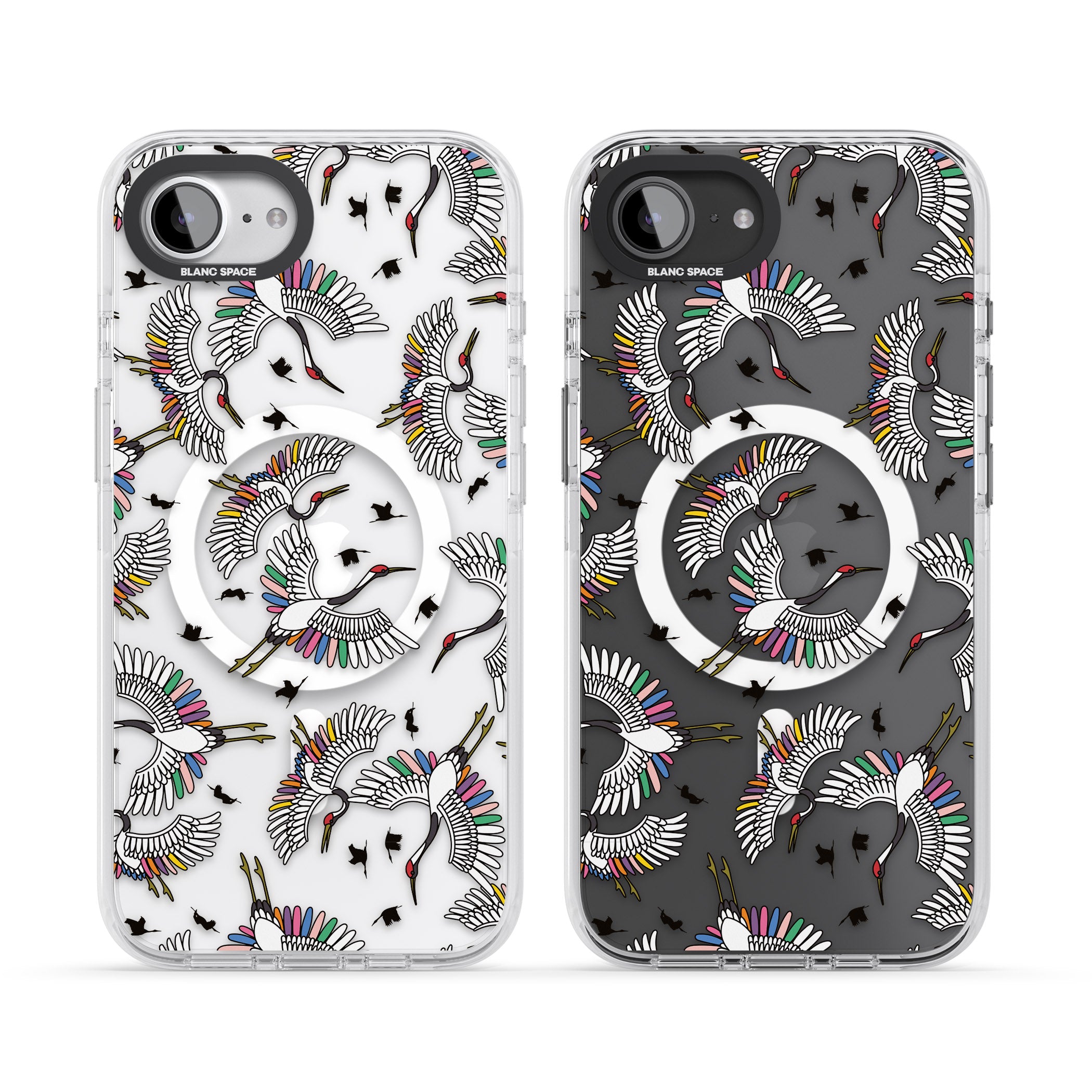 Colourful Crane Pattern