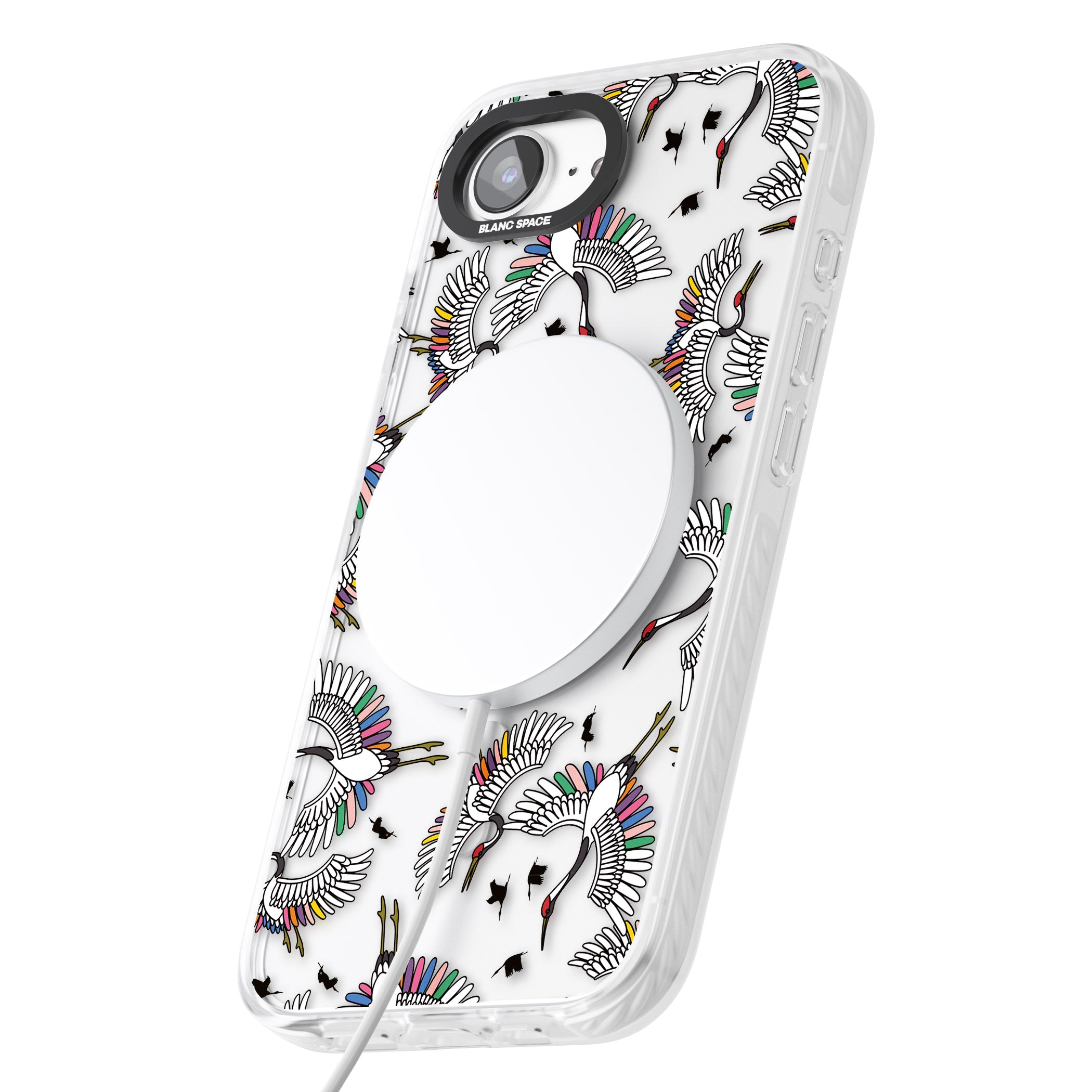 Colourful Crane Pattern