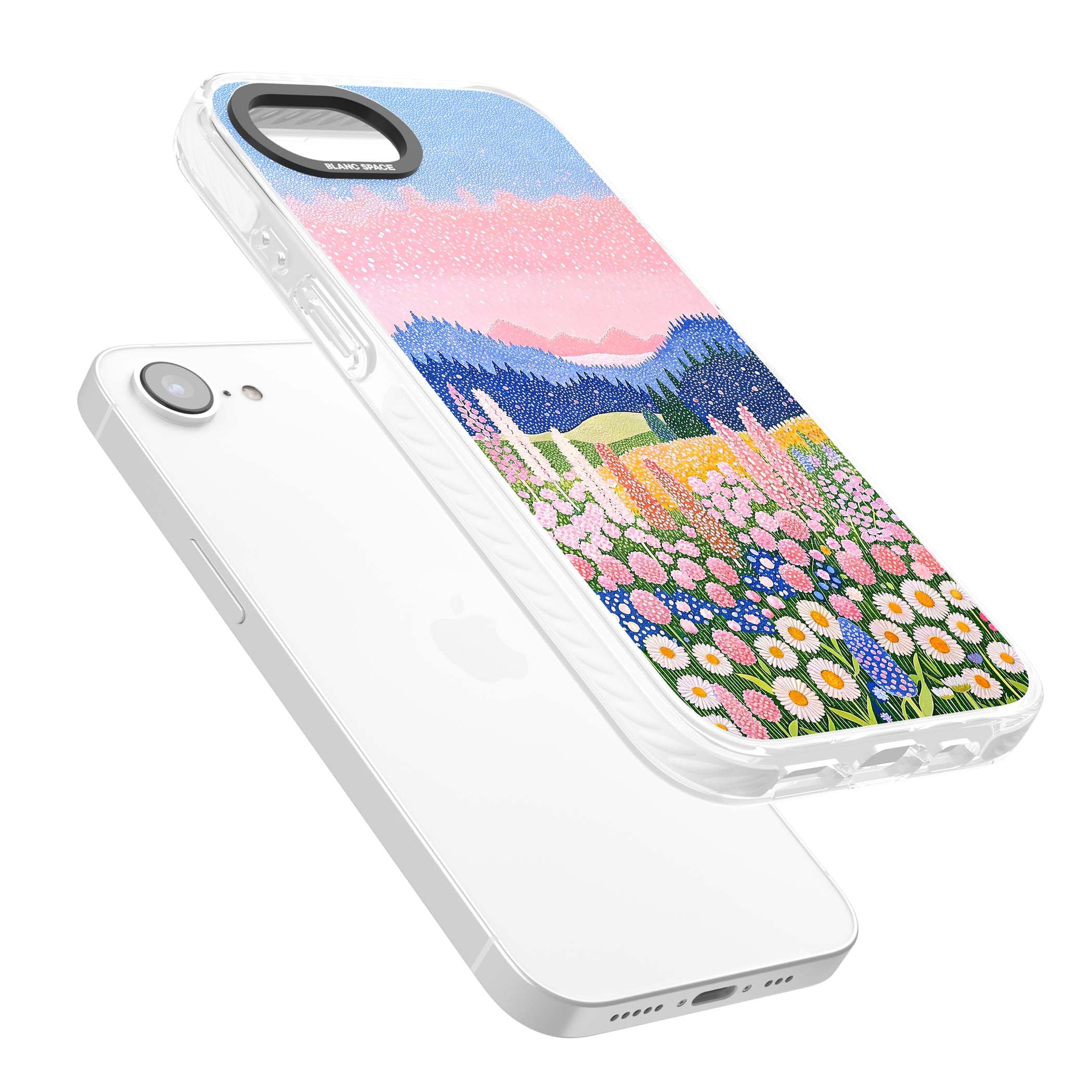 Valley Horizon cottagecore iPhone case | Impact Magsafe case for iPhone 16e, iPhone 17e
