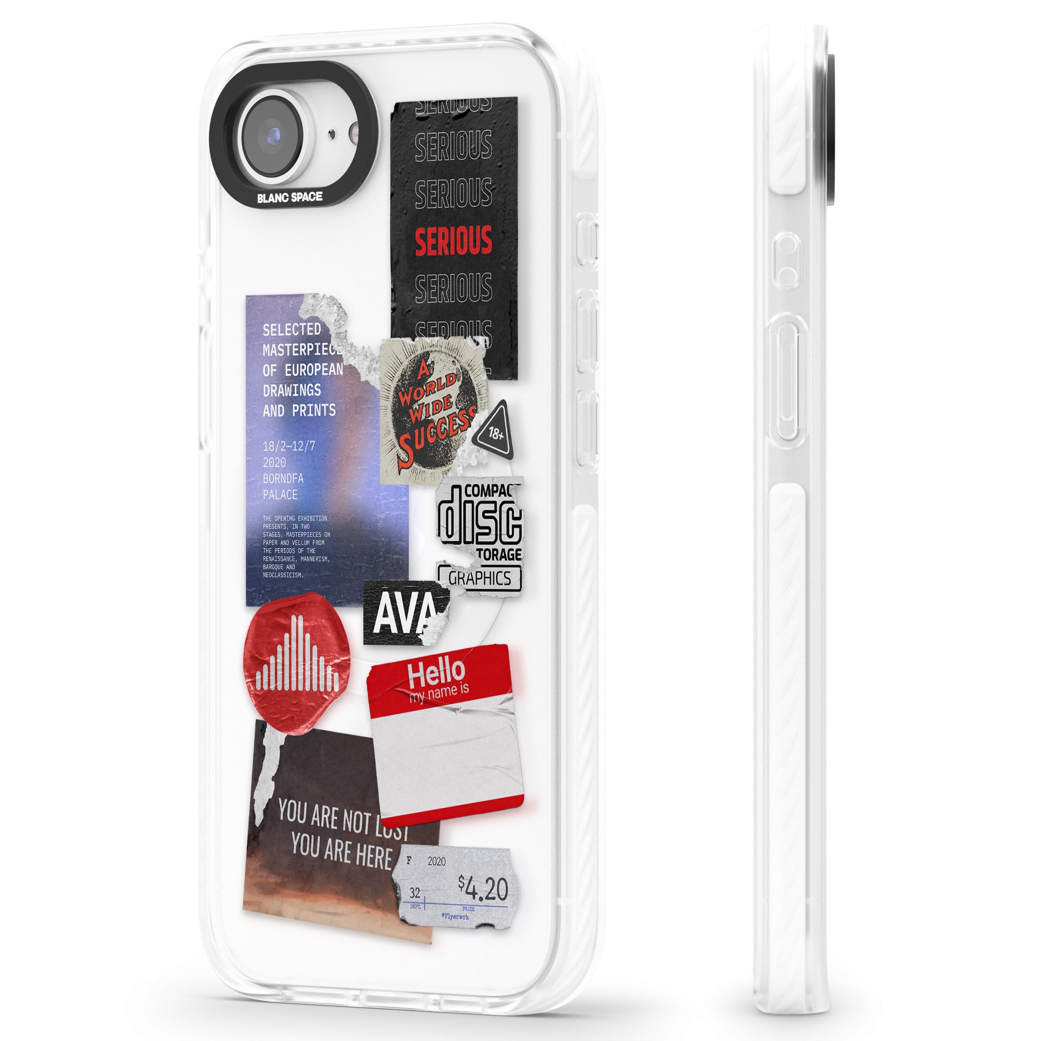 Red & Black Sticker Mix