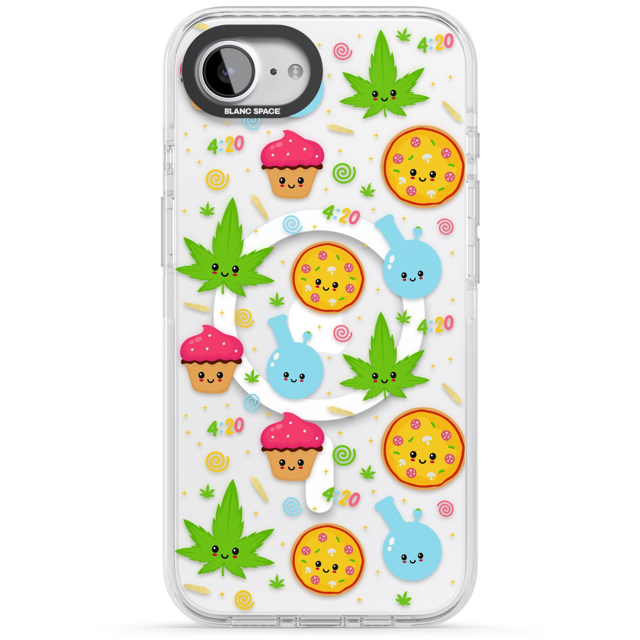 Kawaii Weed Pattern