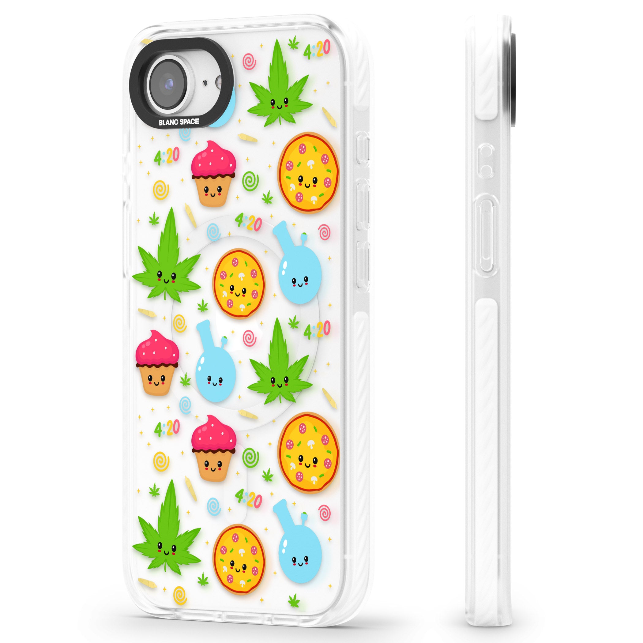 Kawaii Weed Pattern