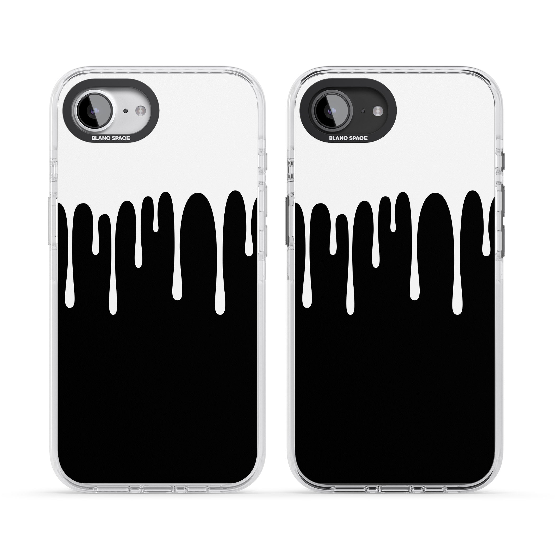 Melted Effect: White & Black