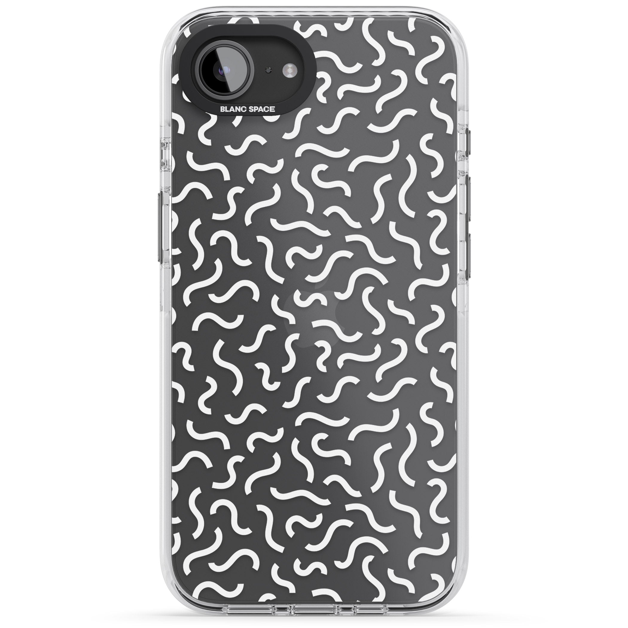 Black & White Wavy Pattern