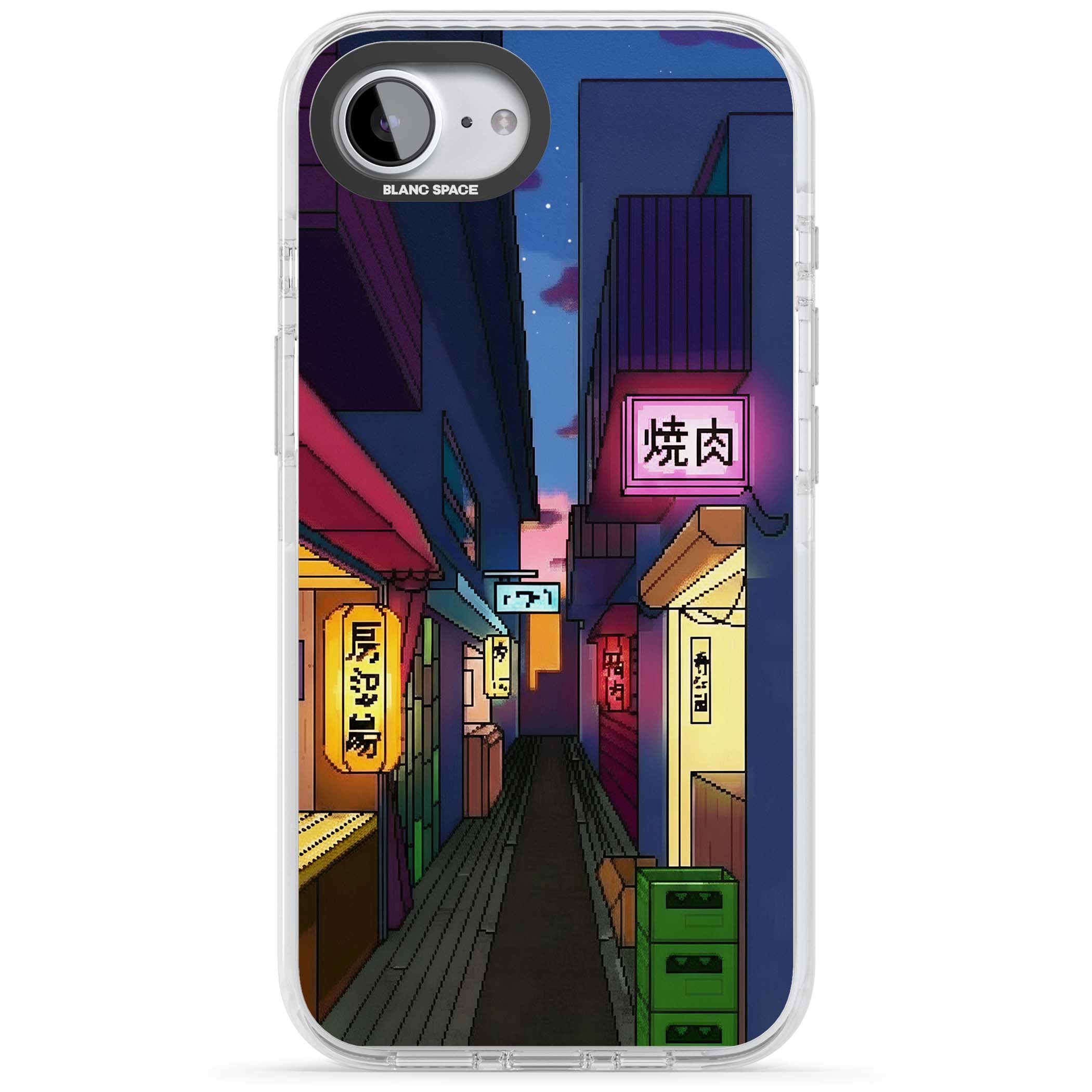 Nights In The Yokocho for him iPhone case | Clear Impact case for iPhone 16e, iPhone 17e