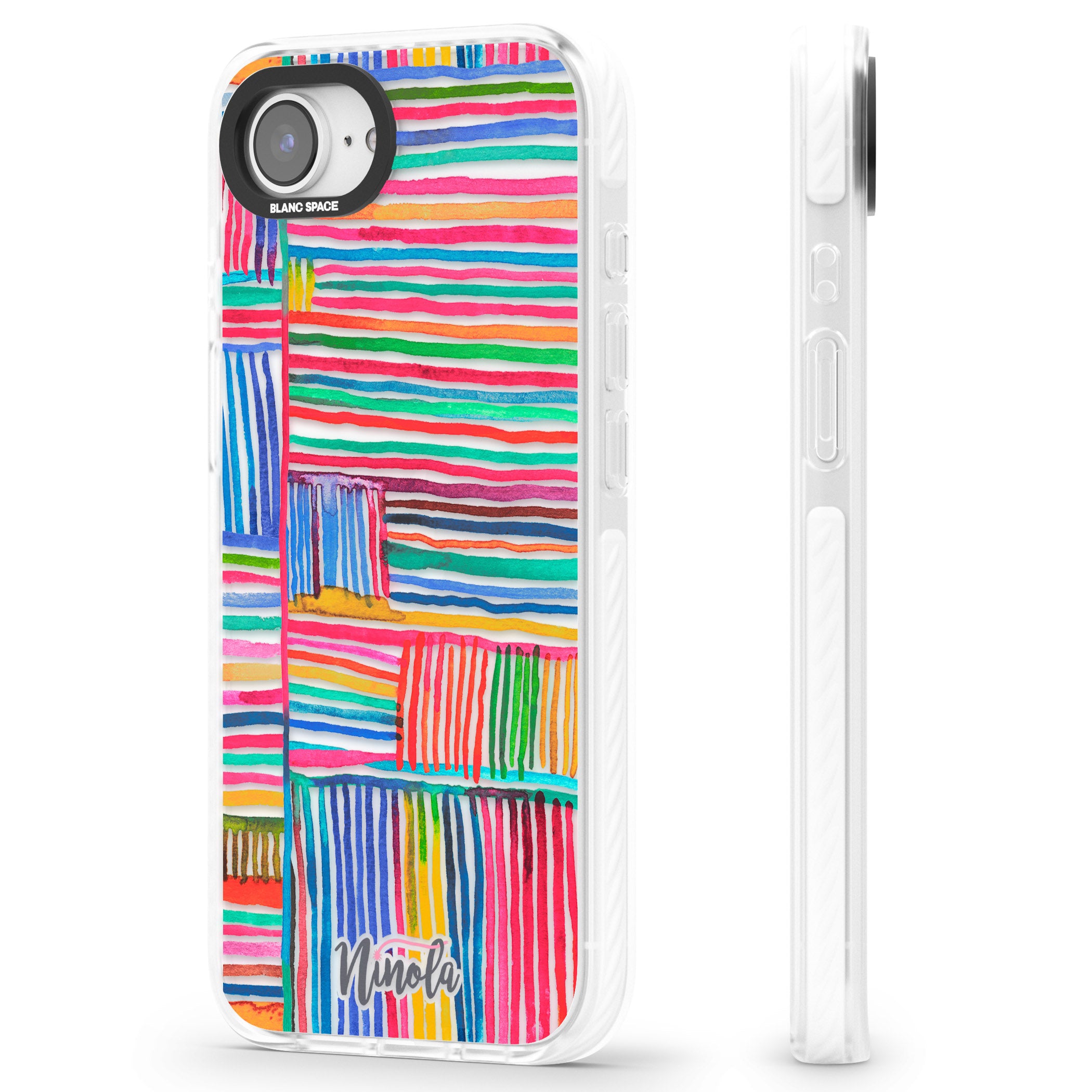 Vibrant Watercolor Lines