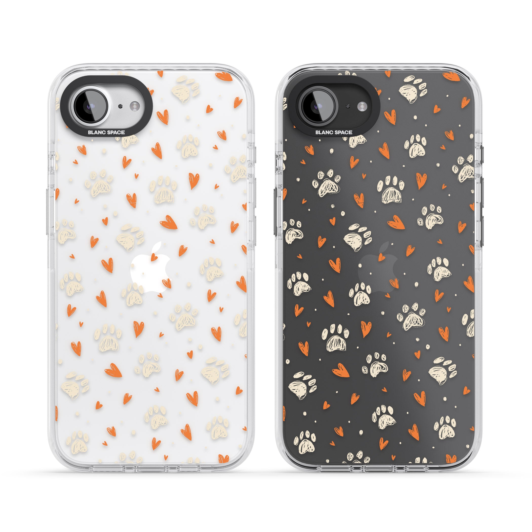 Paws And Hearts Pattern