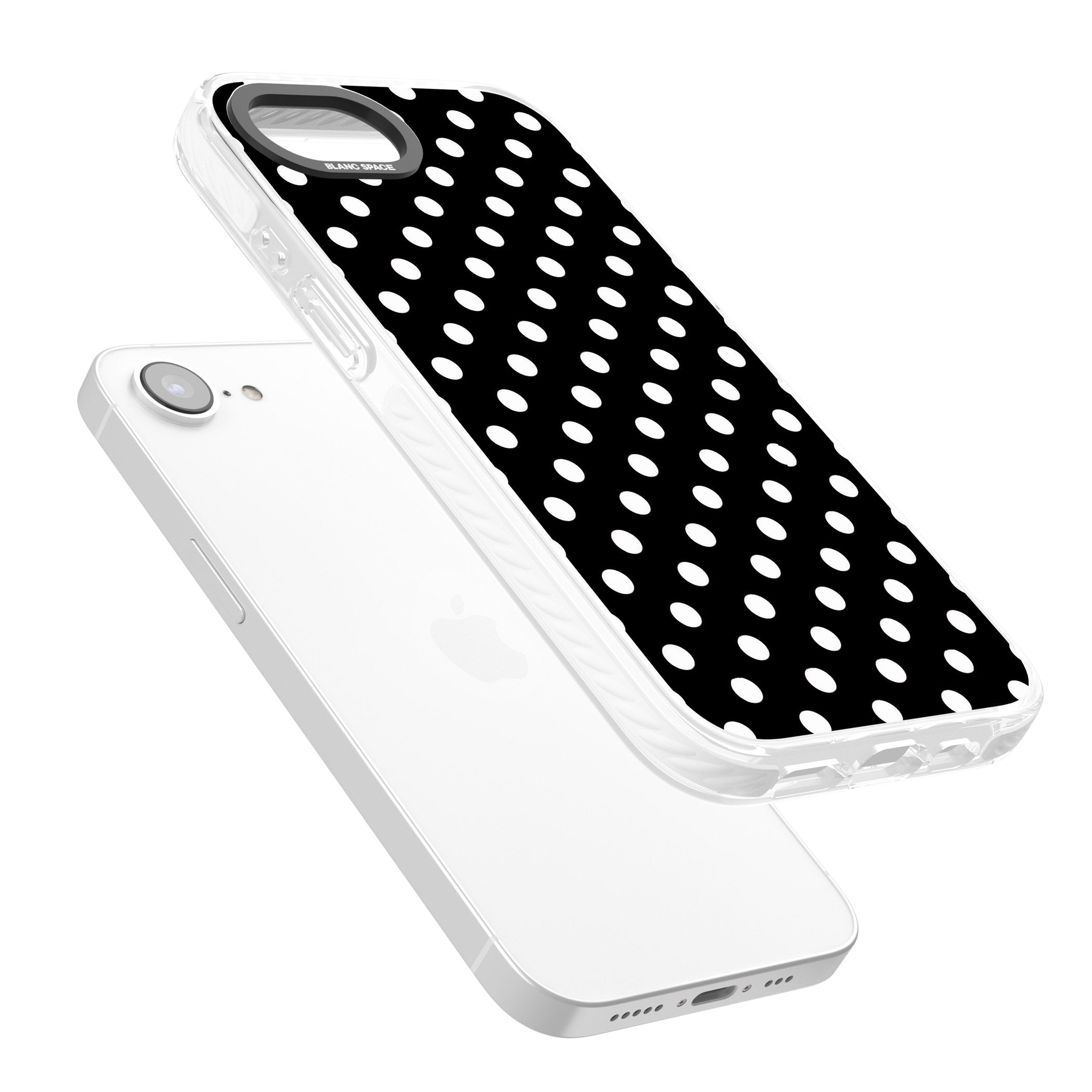 Designer Chic Black Polka Dot