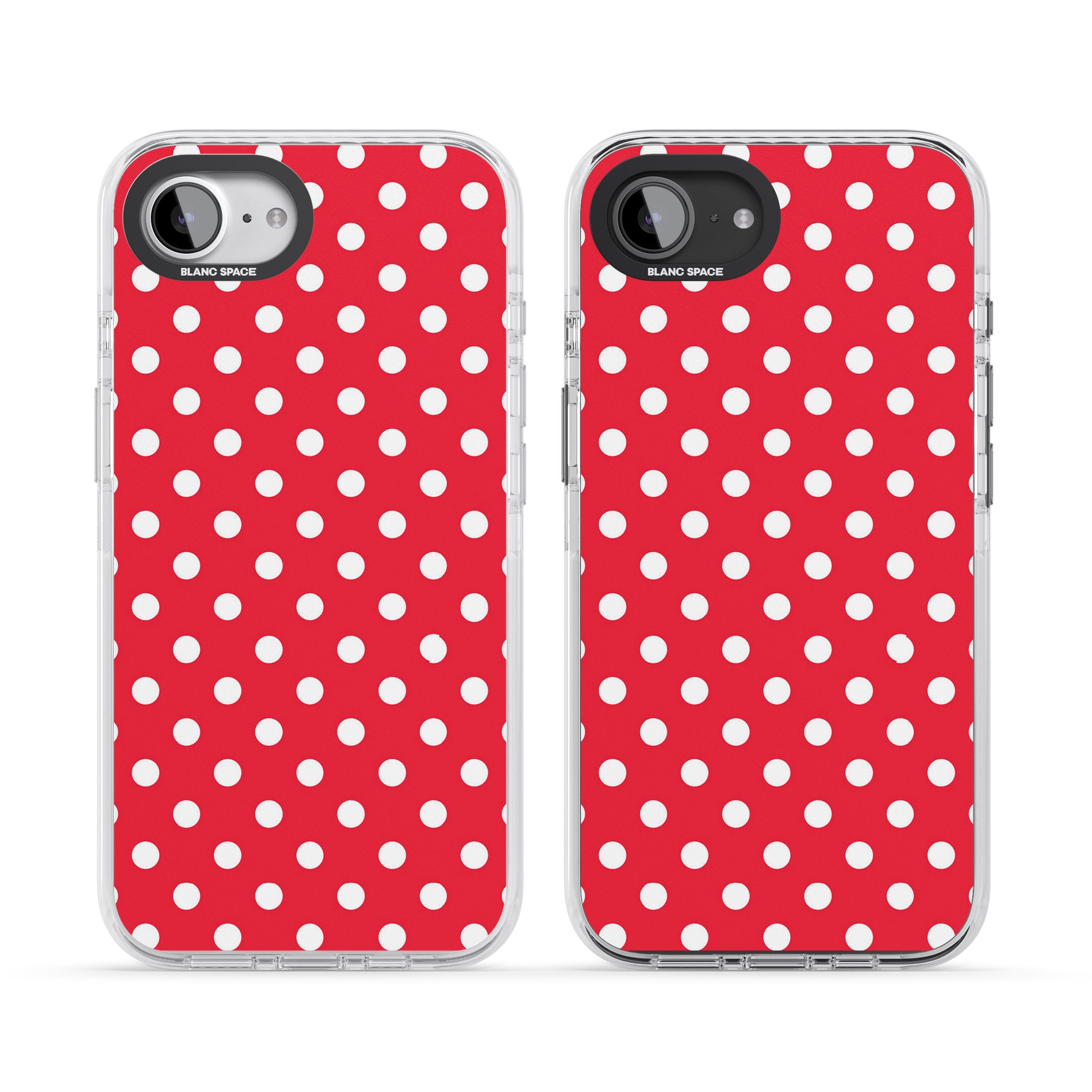 Designer Lava Red Polka Dot