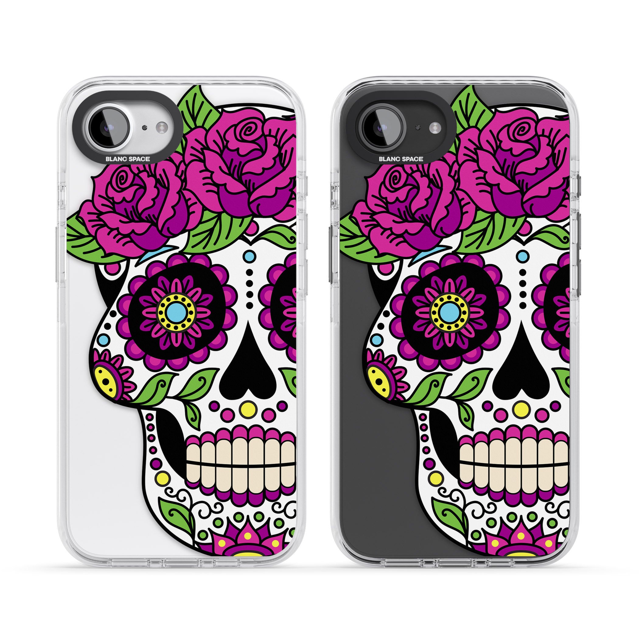 Purple Floral Sugar Skull