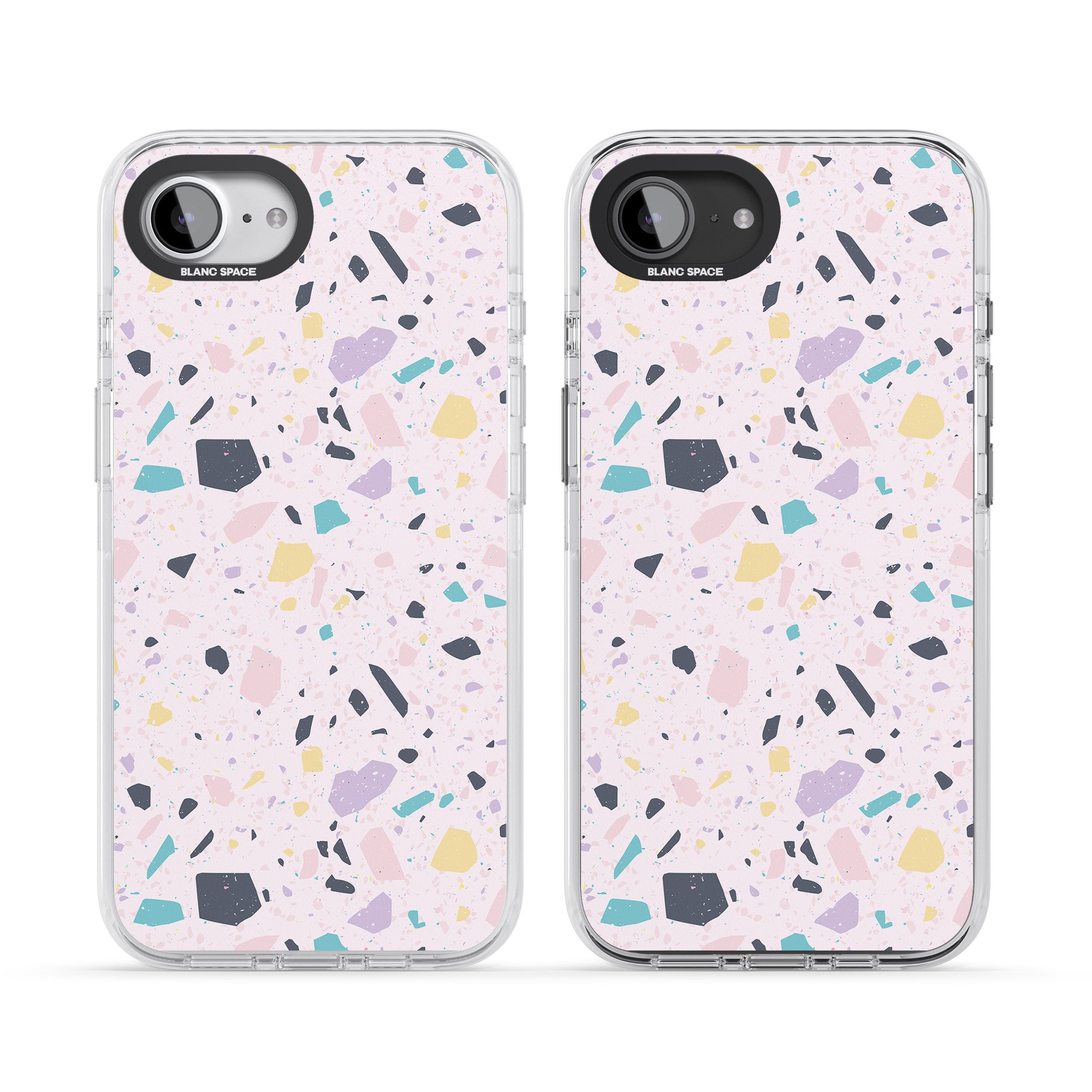 Pink, Purple & Turquoise Terrazzo Pattern