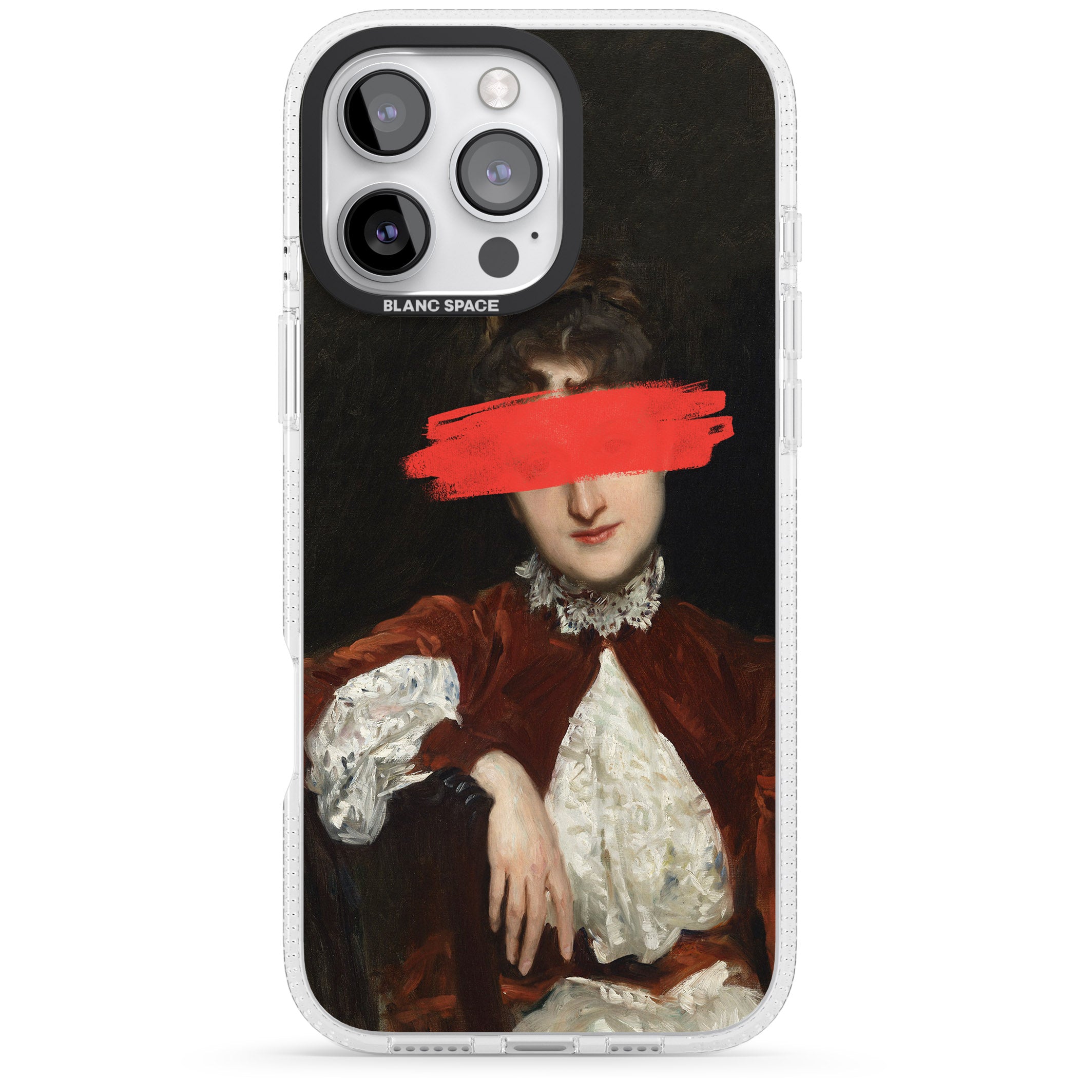 A NEW DAWN iPhone 16 Pro Max / 16 Pro Clear Case Impact Air - Blanc Space