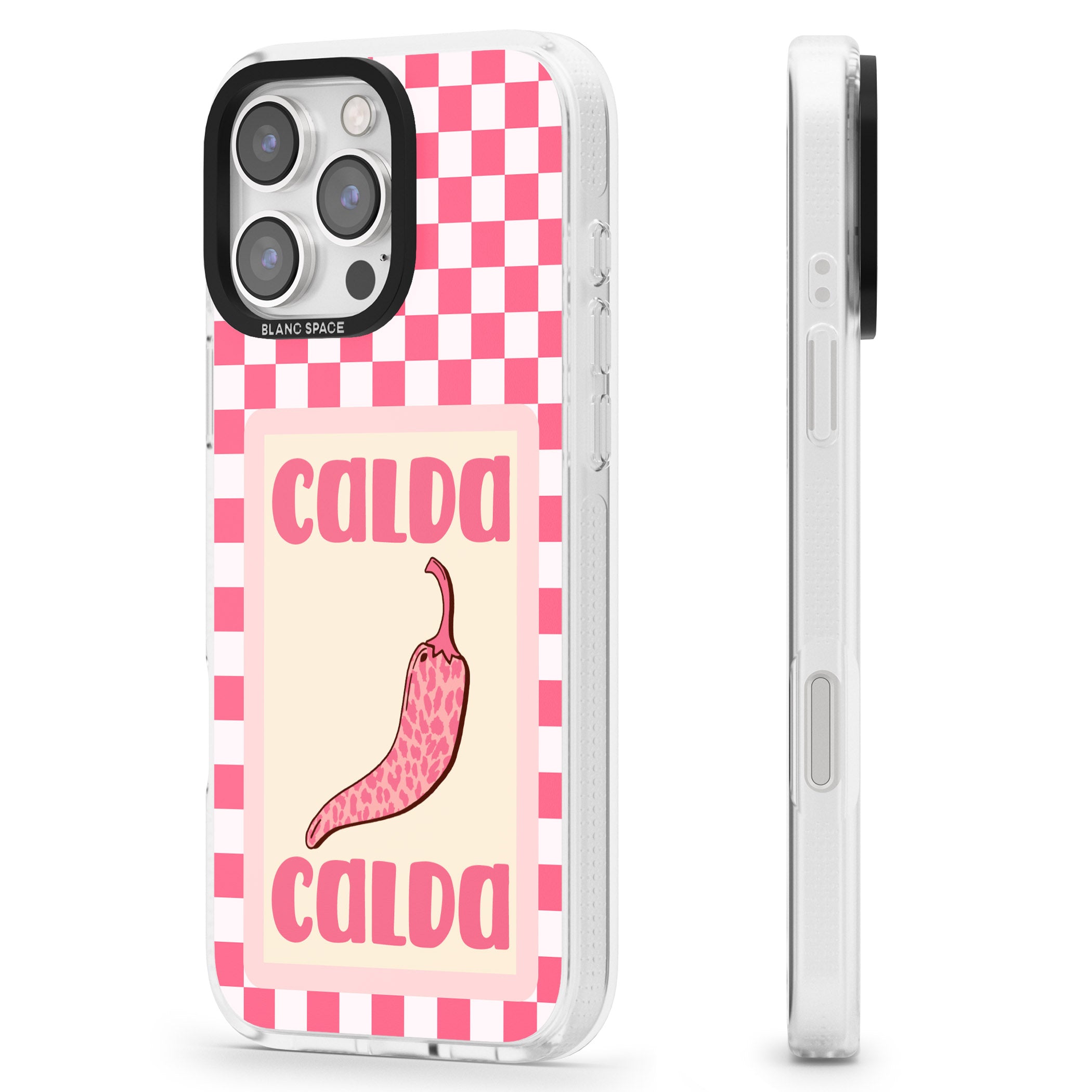 Calda iPhone 16 Pro Max / 16 Pro Clear Case Impact Air - Blanc Space