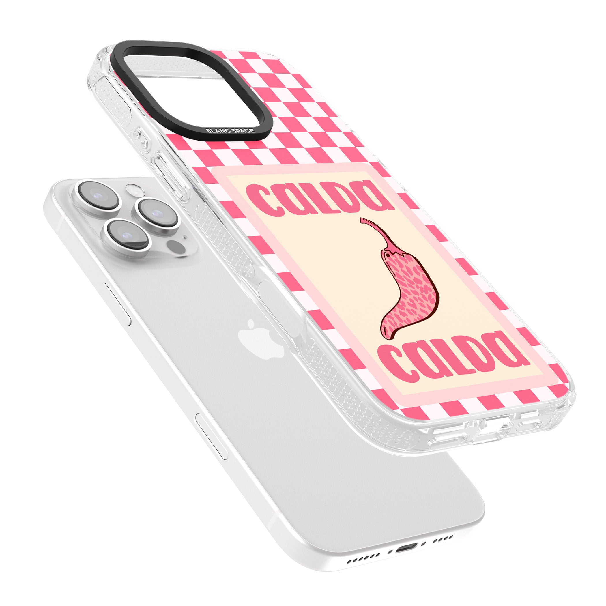 Calda iPhone 16 Pro Max / 16 Pro Clear Case Impact Air - Blanc Space