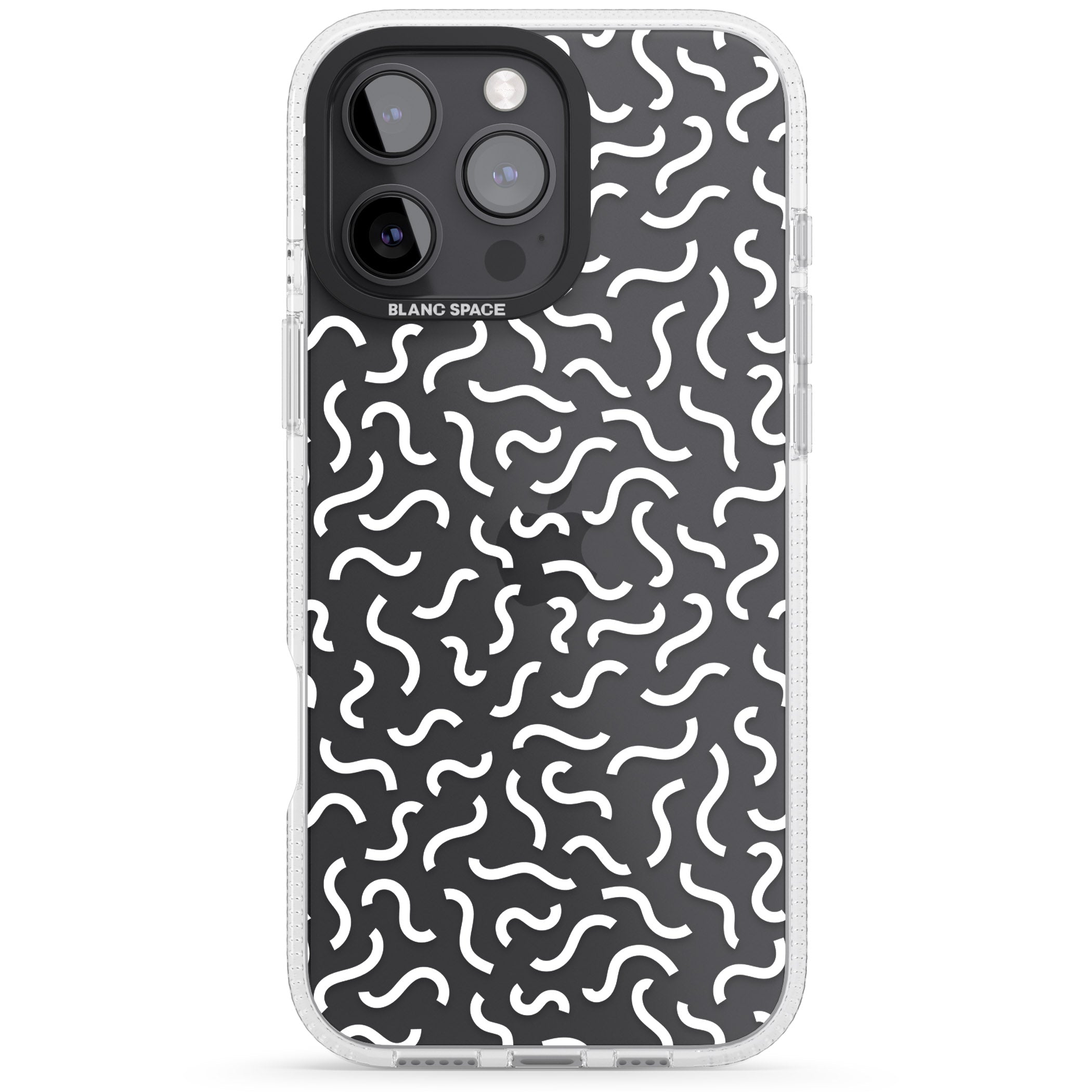 Black & White Wavy Pattern