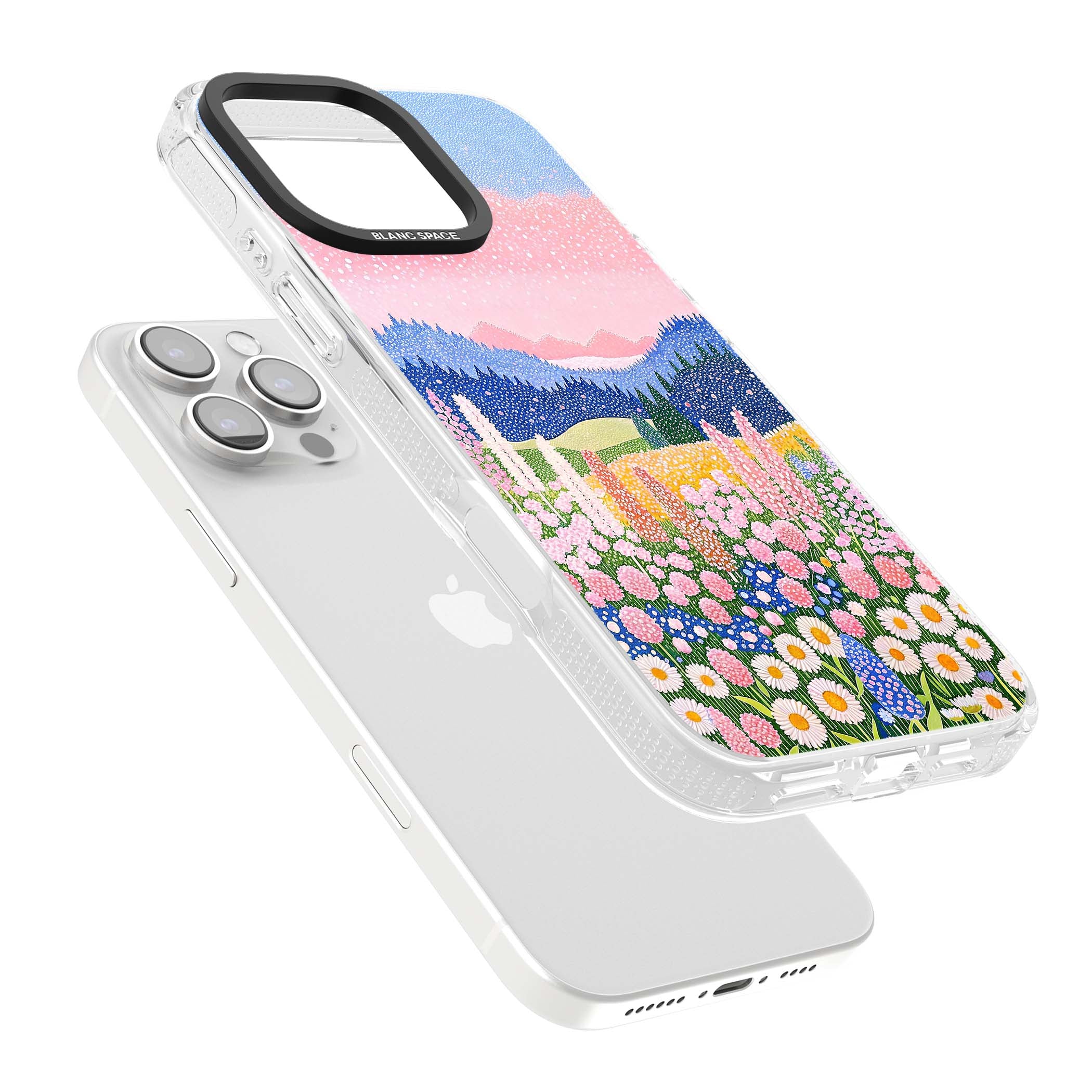 Valley Horizon cottagecore iPhone case | Clear Case Impact Air case for iPhone 16 Pro, iPhone 16 Pro Max